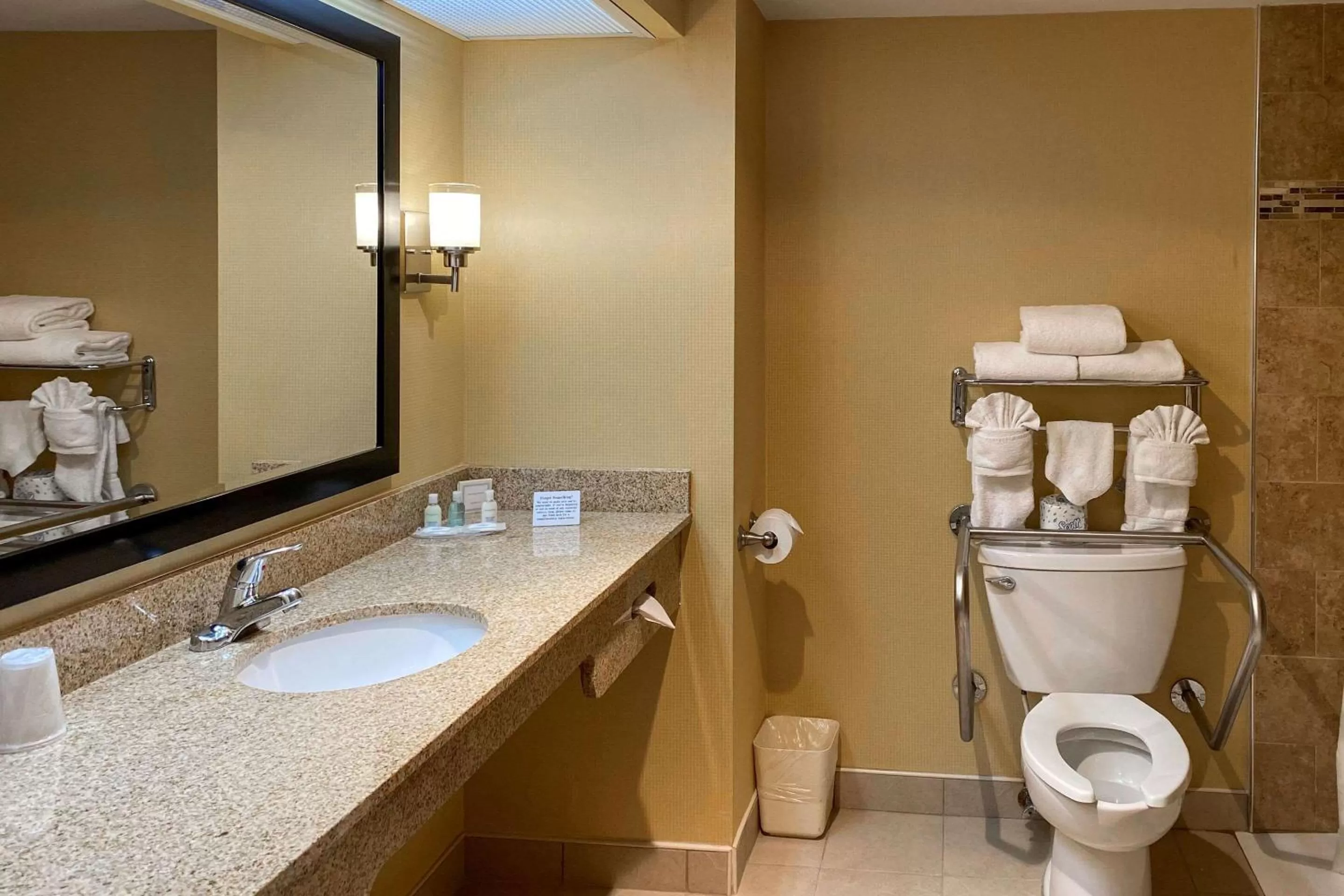 King Room with Roll-In Shower - Accessible/Non-Smoking in Clarion Hotel & Conference Center Toms River