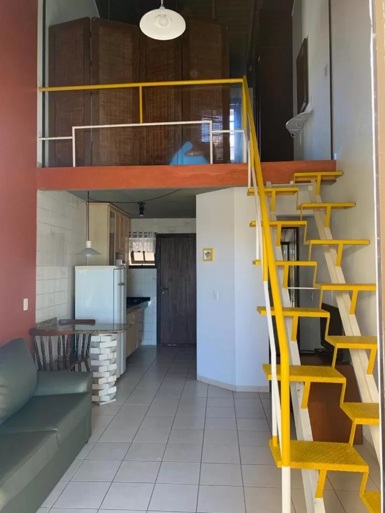 Kitchen/Kitchenette in Pousada Bangalôs Da Mole - Florianópolis