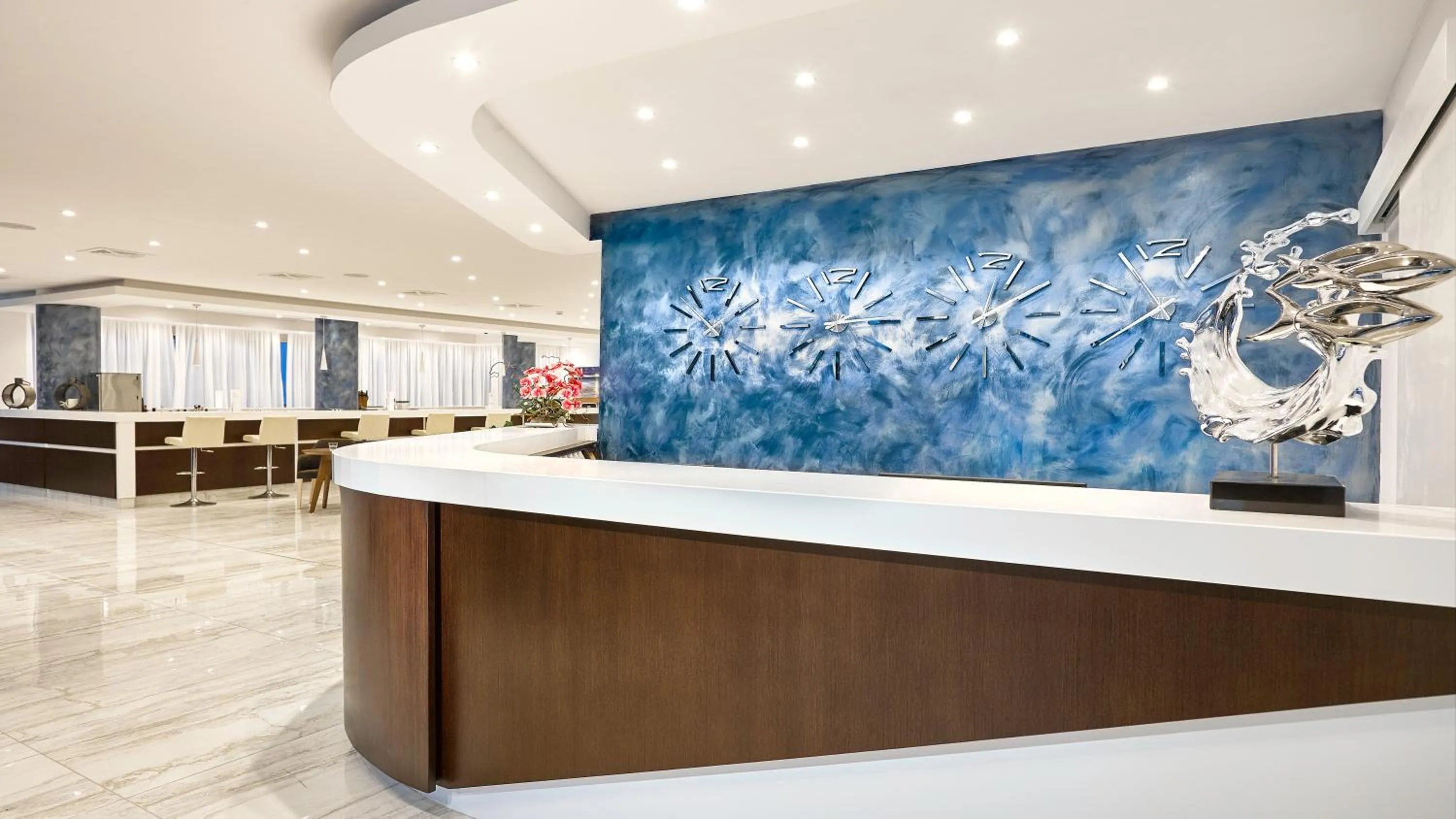 Lobby or reception in Gaia Sun N Blue Hotel