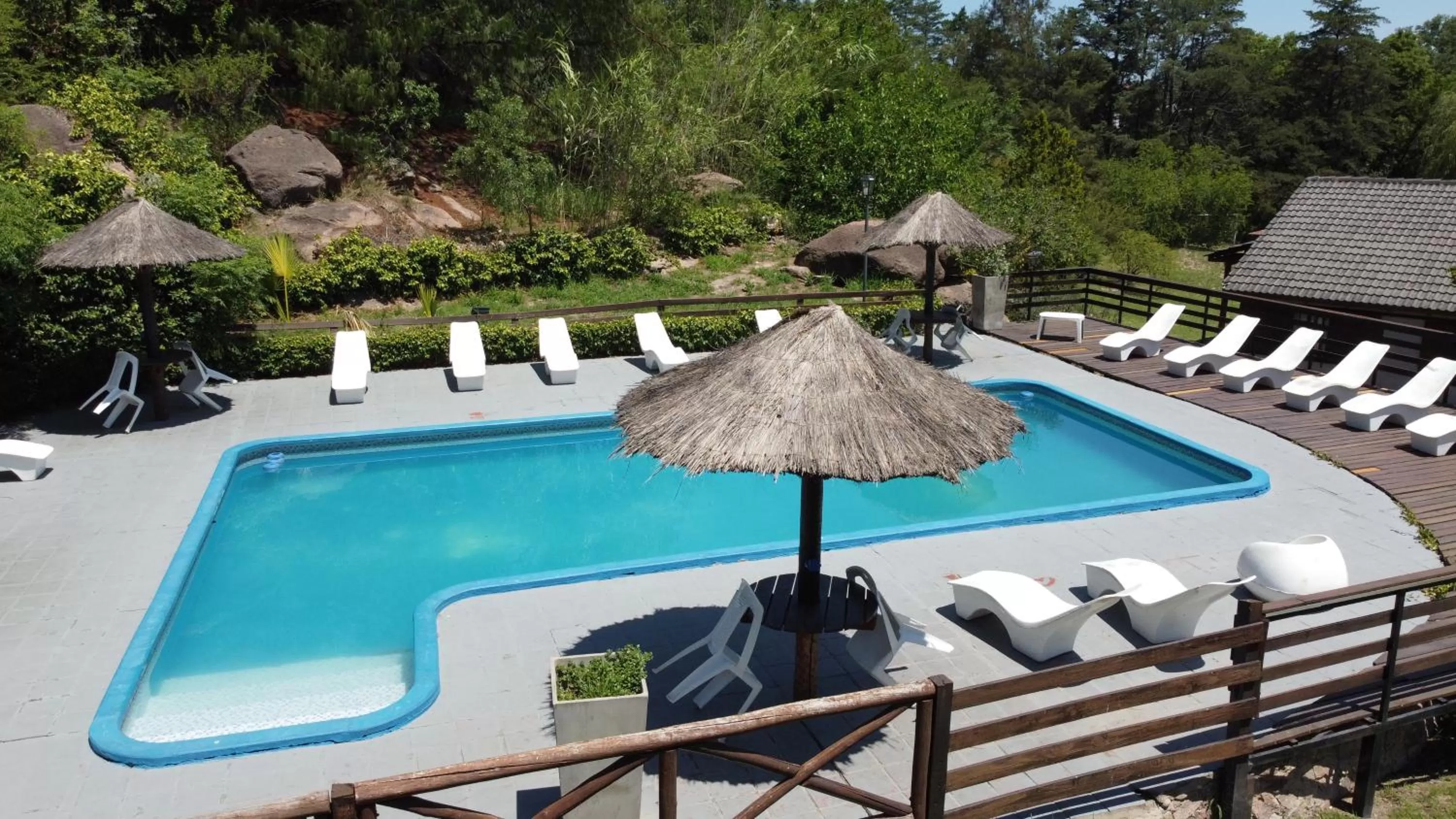 Patio, Pool View in Capri Hotel y Cabañas by CPH