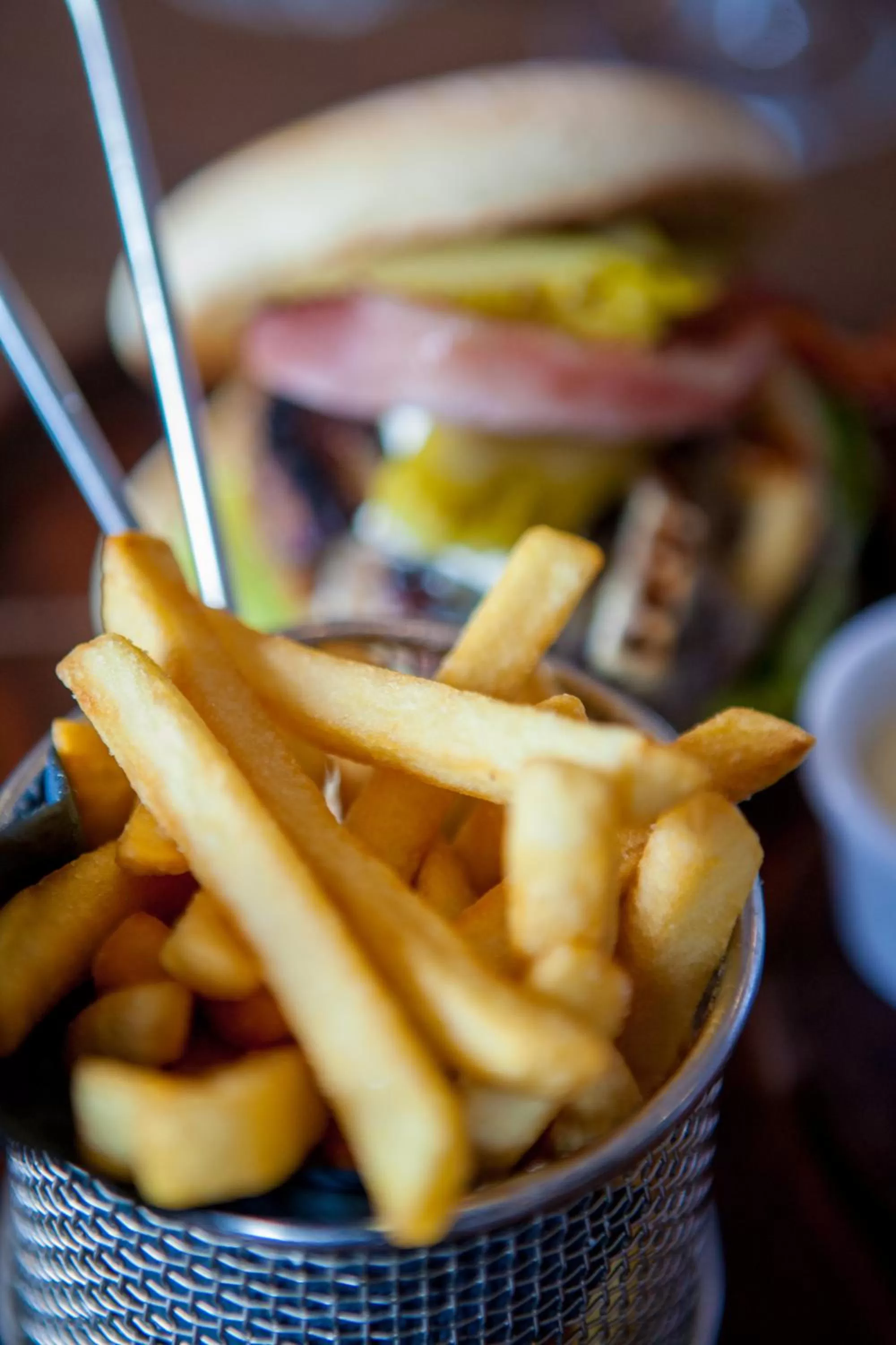 Food close-up in The White Lion Hotel