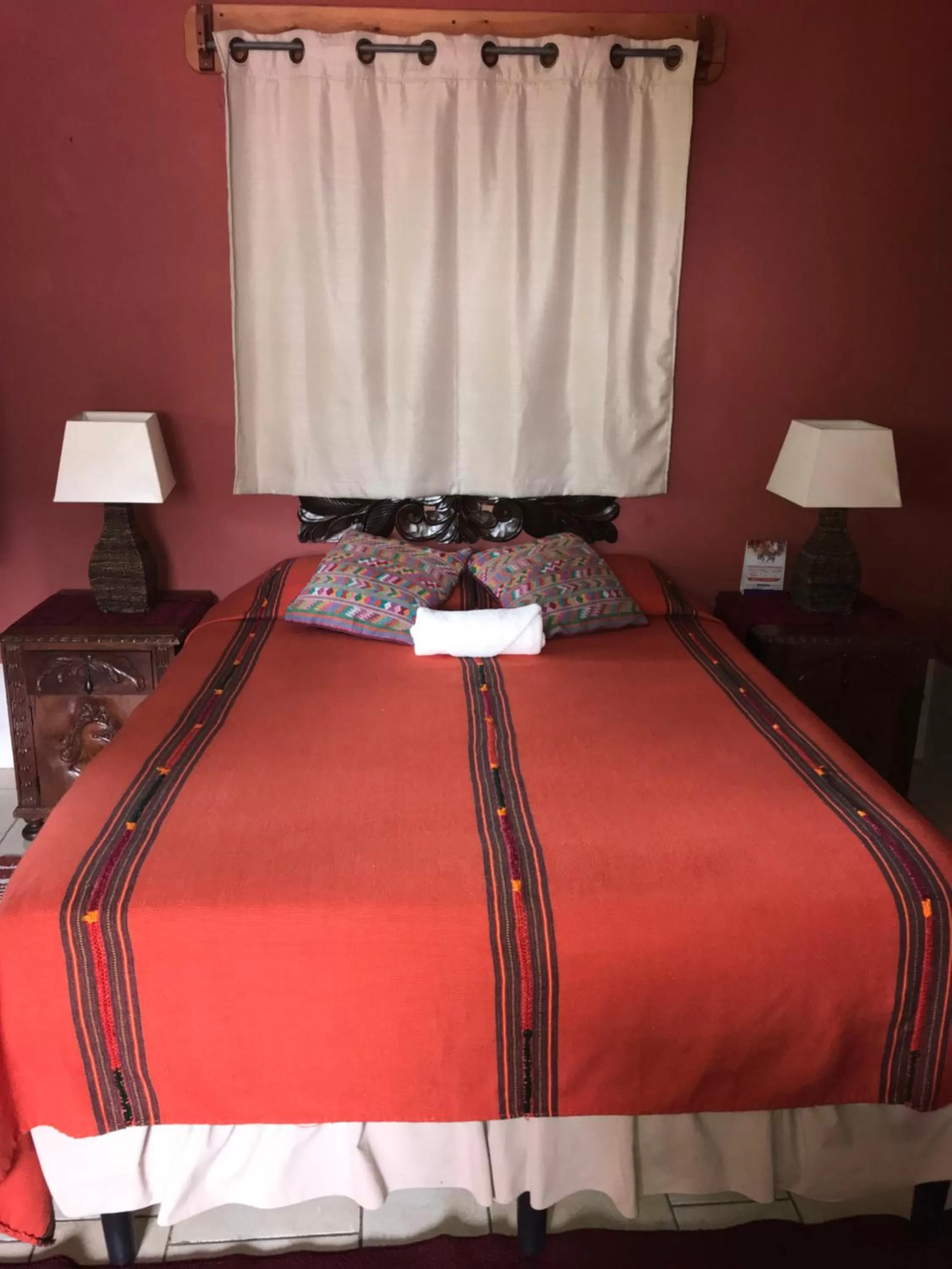 Bed in Hotel Utz Jay