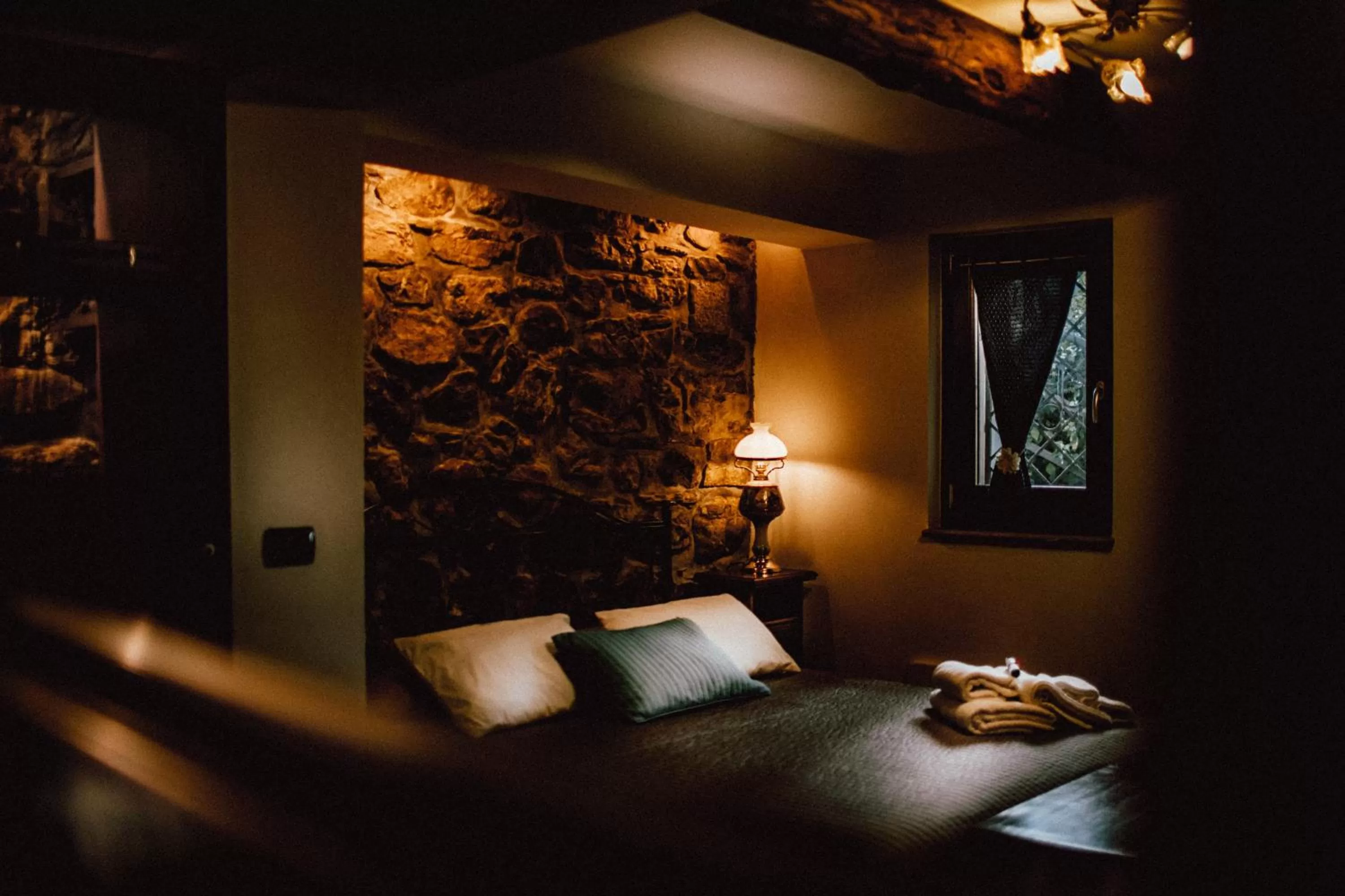 Bed in B&B La Voce del Fiume Dimora storica di Charme