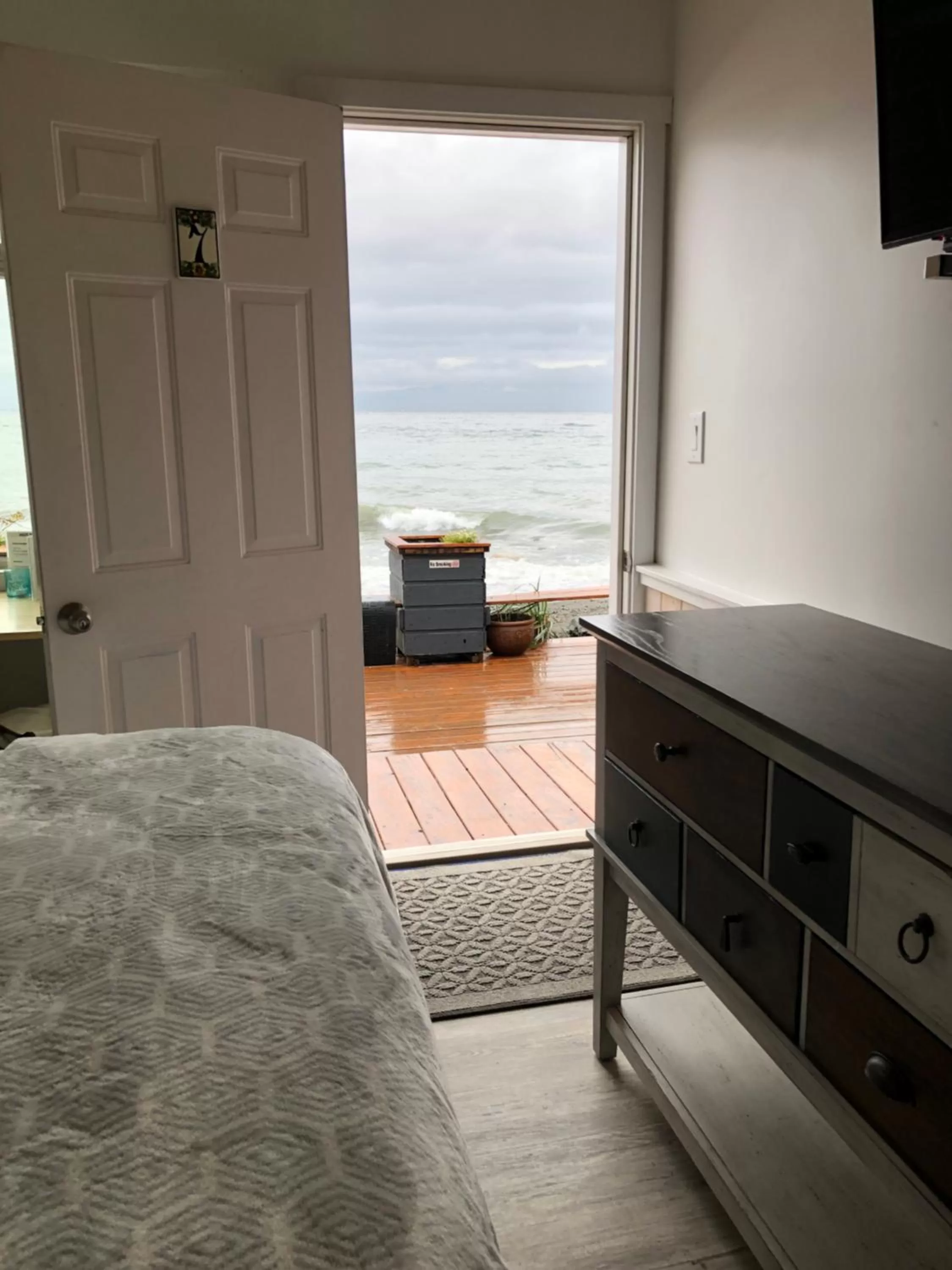 Sea view in Qualicum Breeze Beach Resort