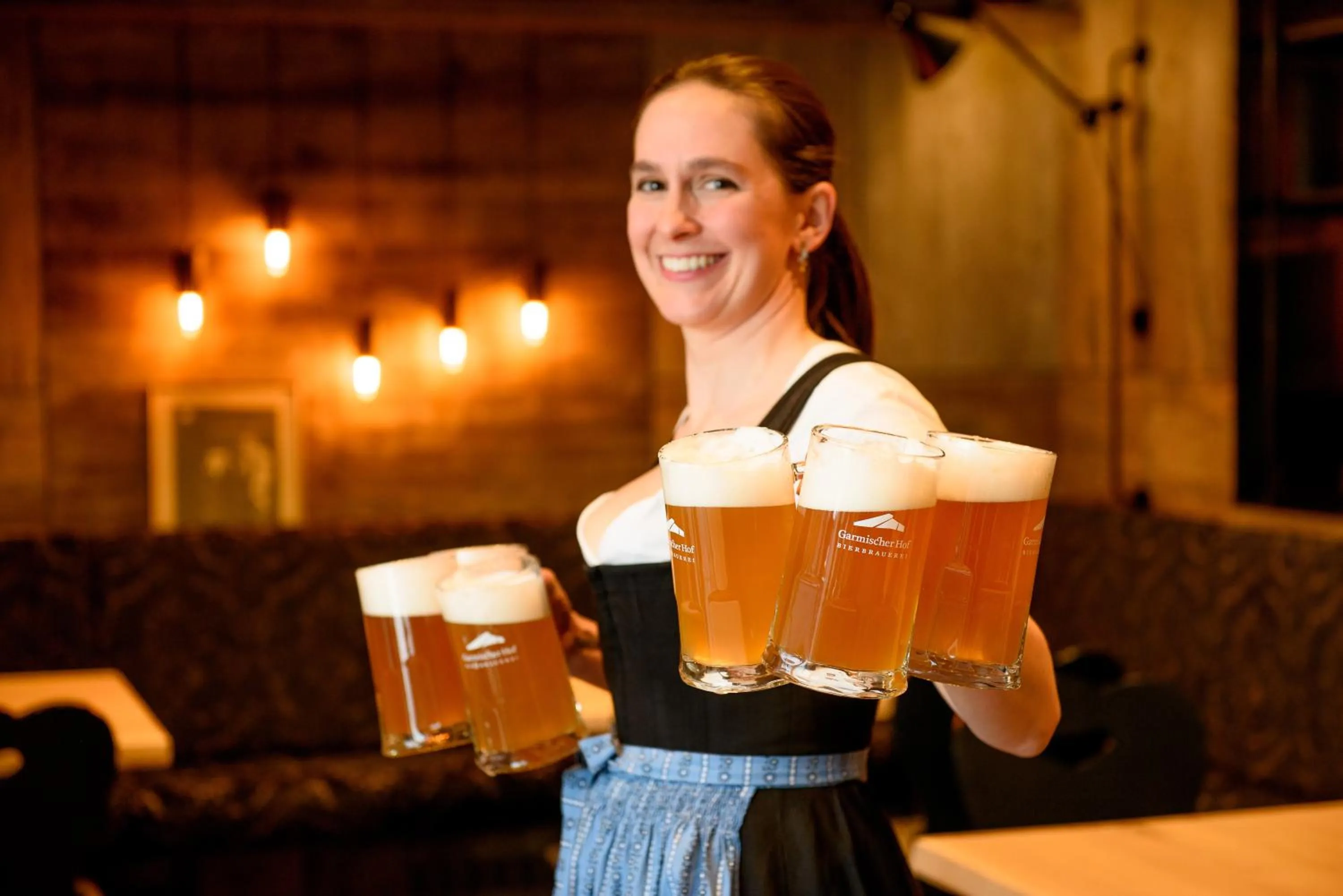 Restaurant/places to eat in Biohotel Garmischer Hof