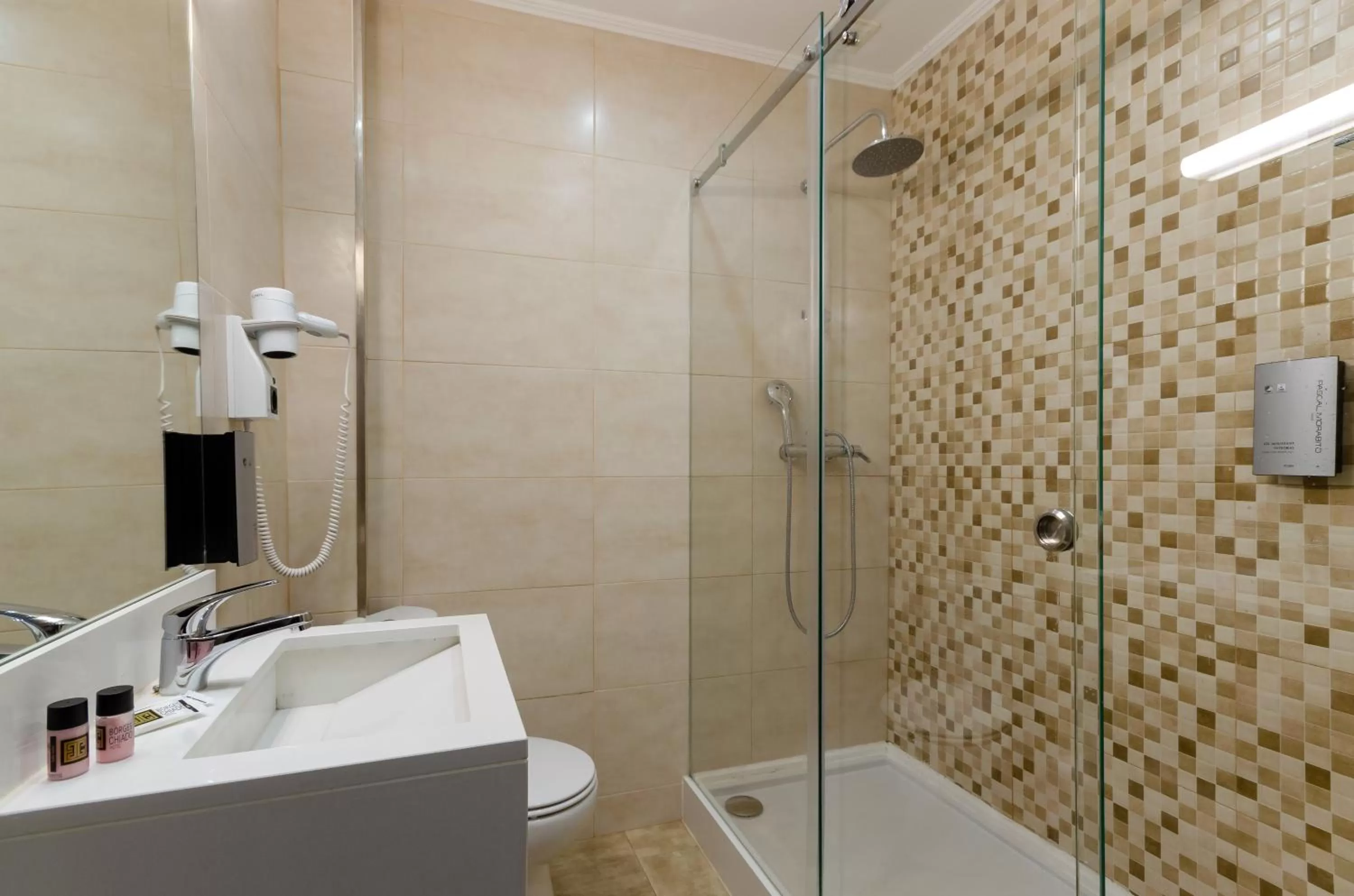 Shower in Hotel Borges Chiado