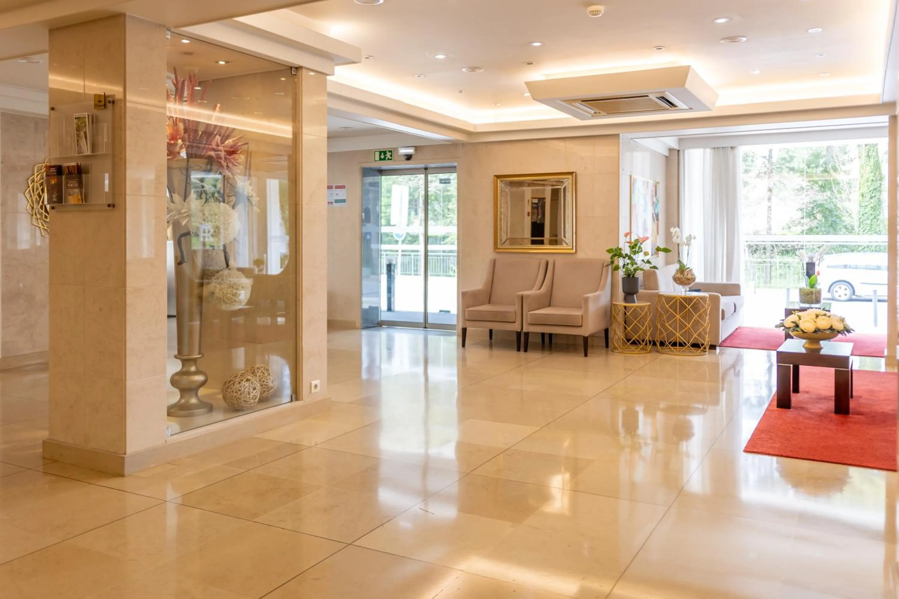 Lobby or reception in Hotel Regina