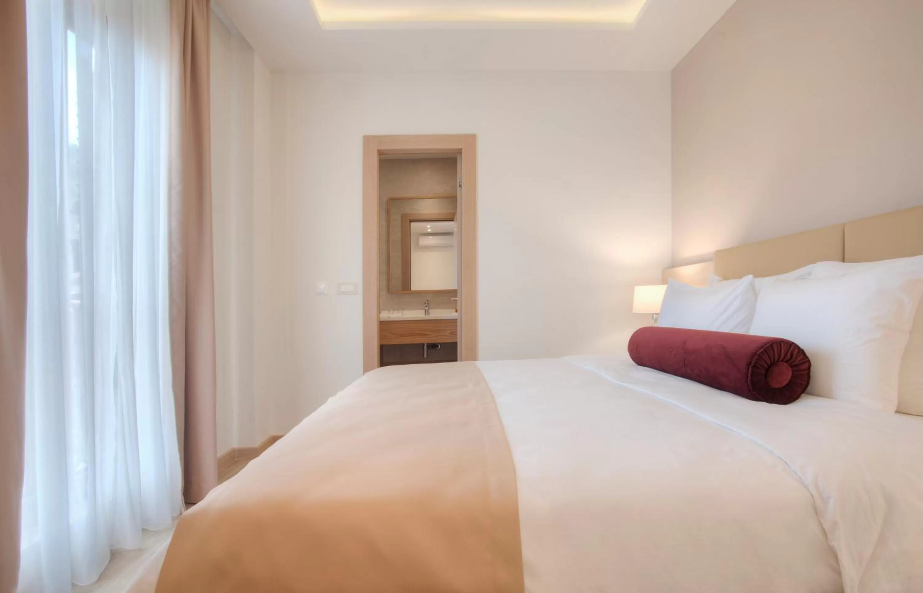 Bed in Hotel Villa Gracia