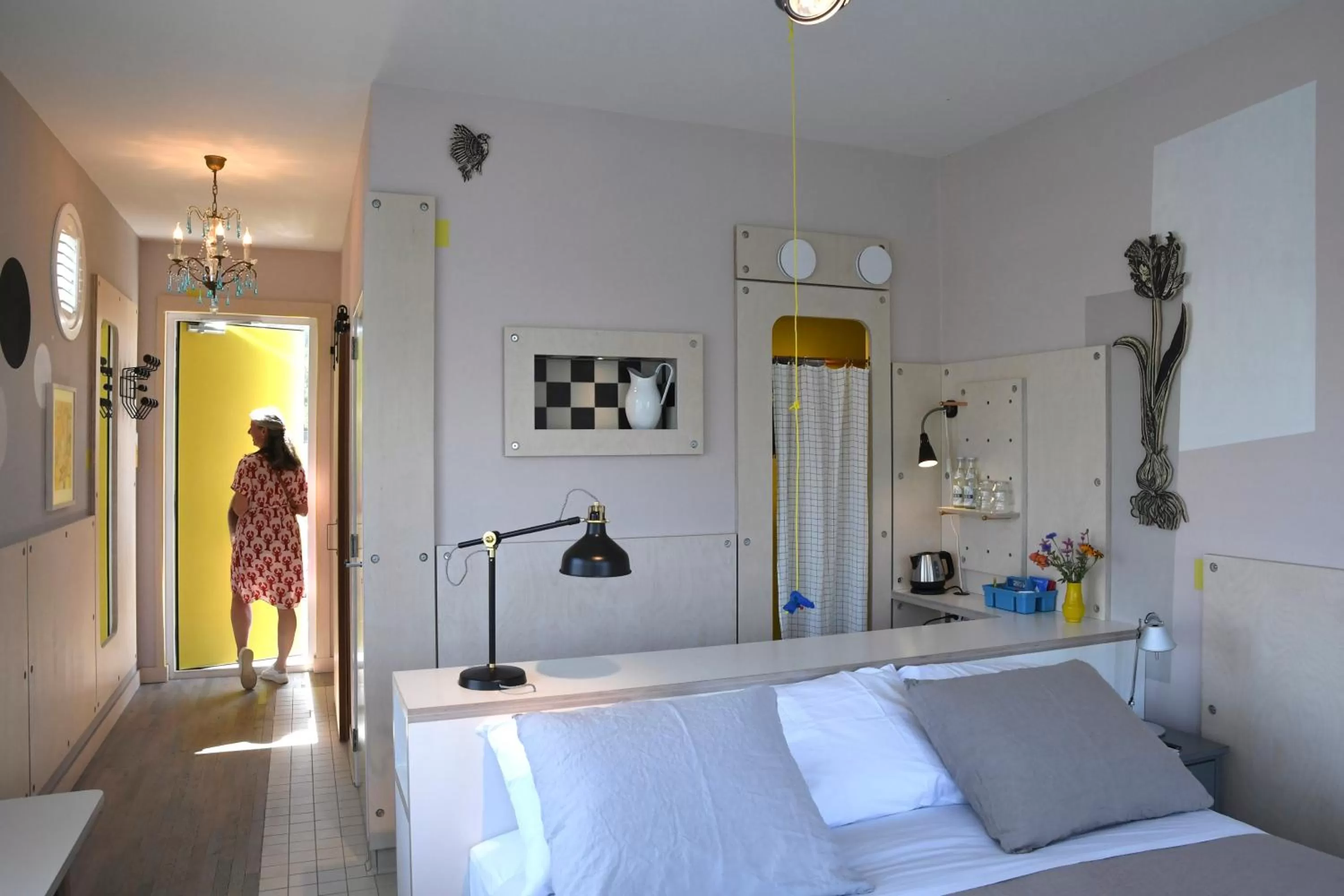 Bed in Villa Augustus