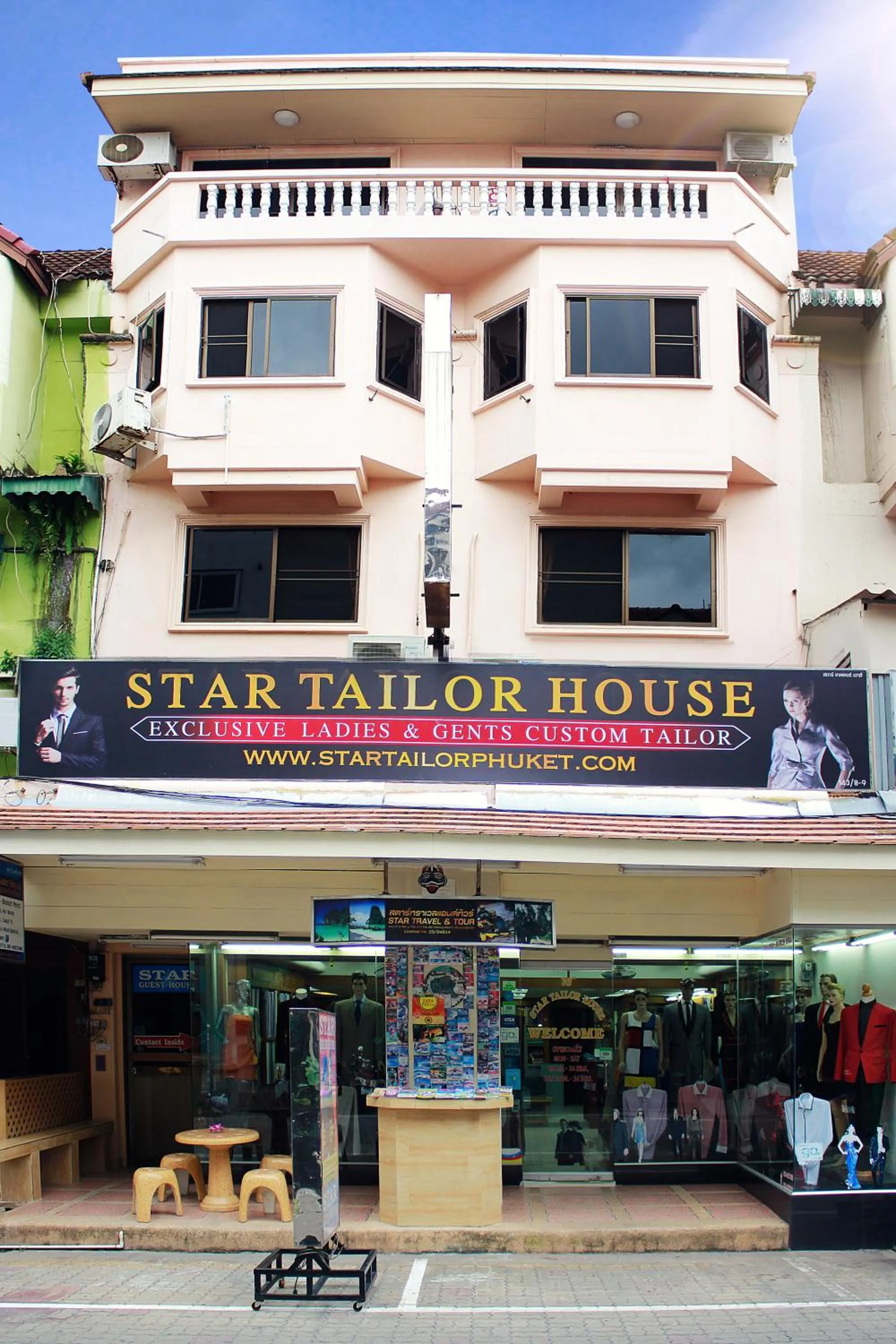 Facade/entrance in Star Guesthouse