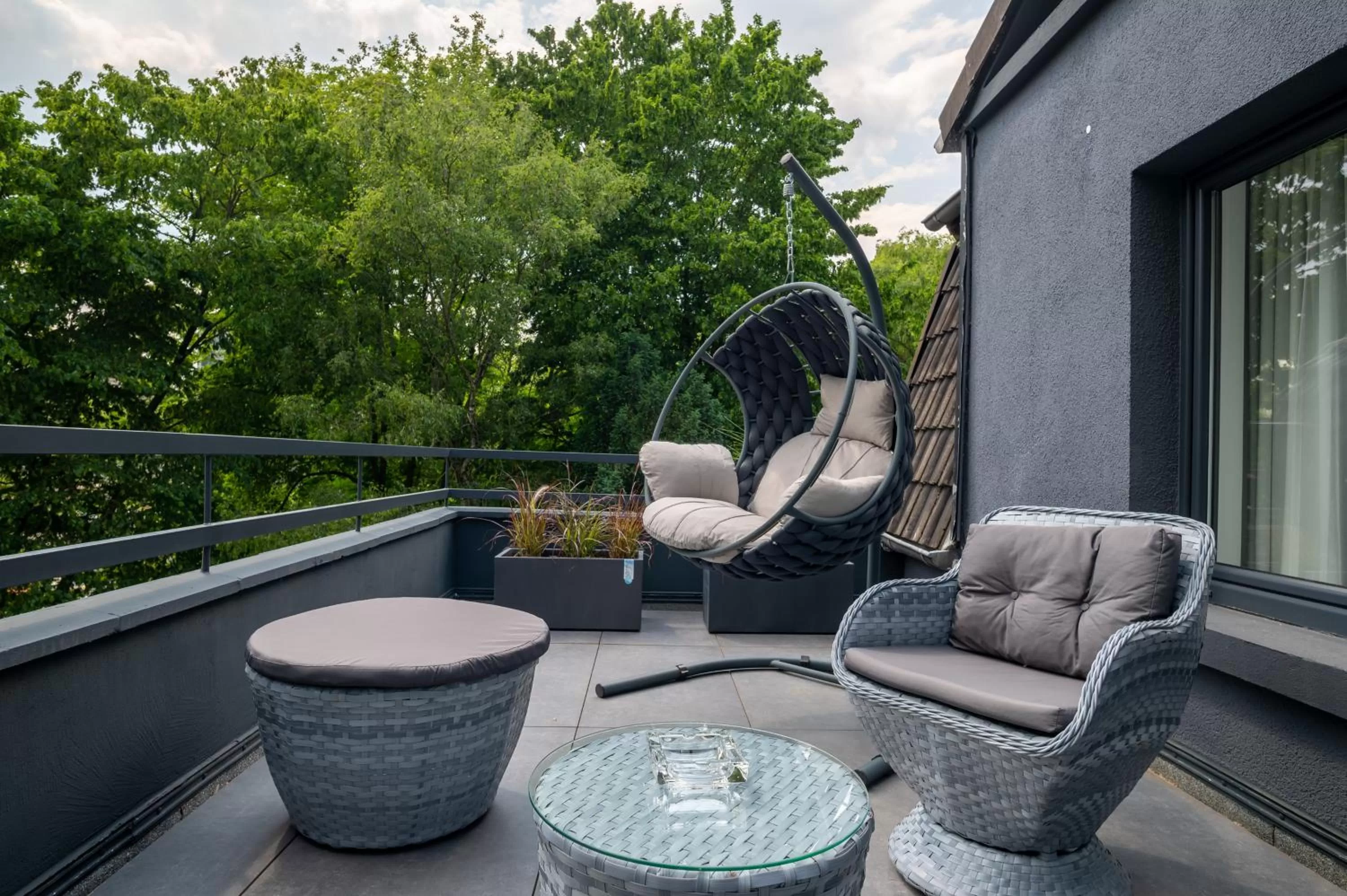 Balcony/Terrace in Sellmann´s Boutique Hotel