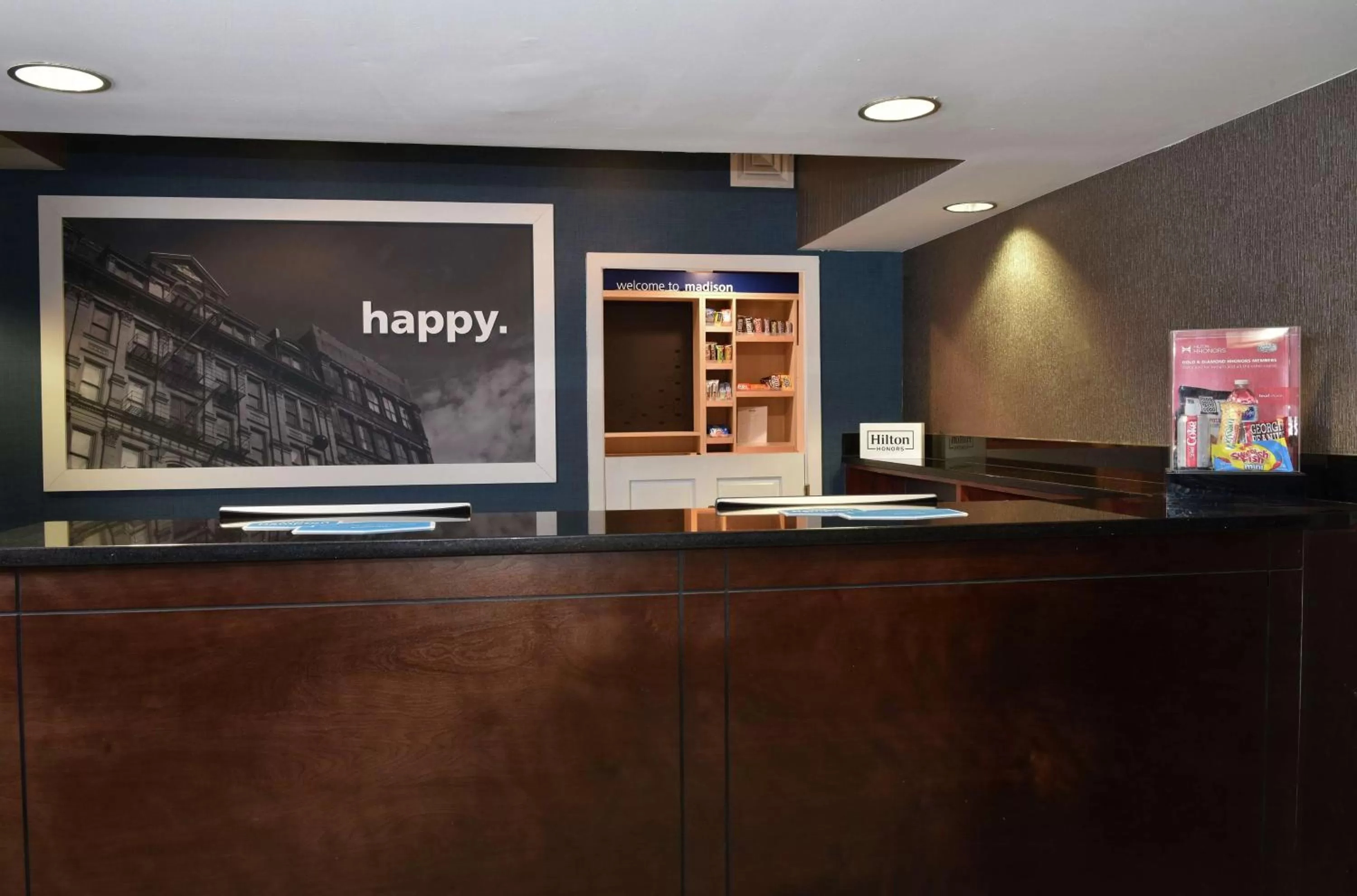 Lobby or reception in Hampton Inn Madison