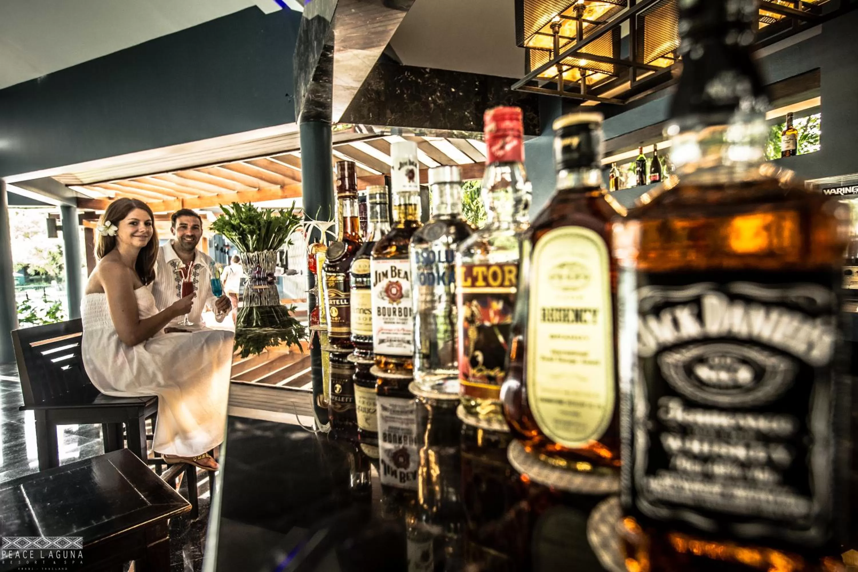 Alcoholic drinks in Peace Laguna Resort & Spa