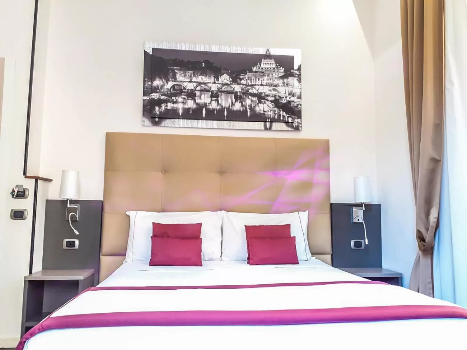 Bed in Aventino Guest House