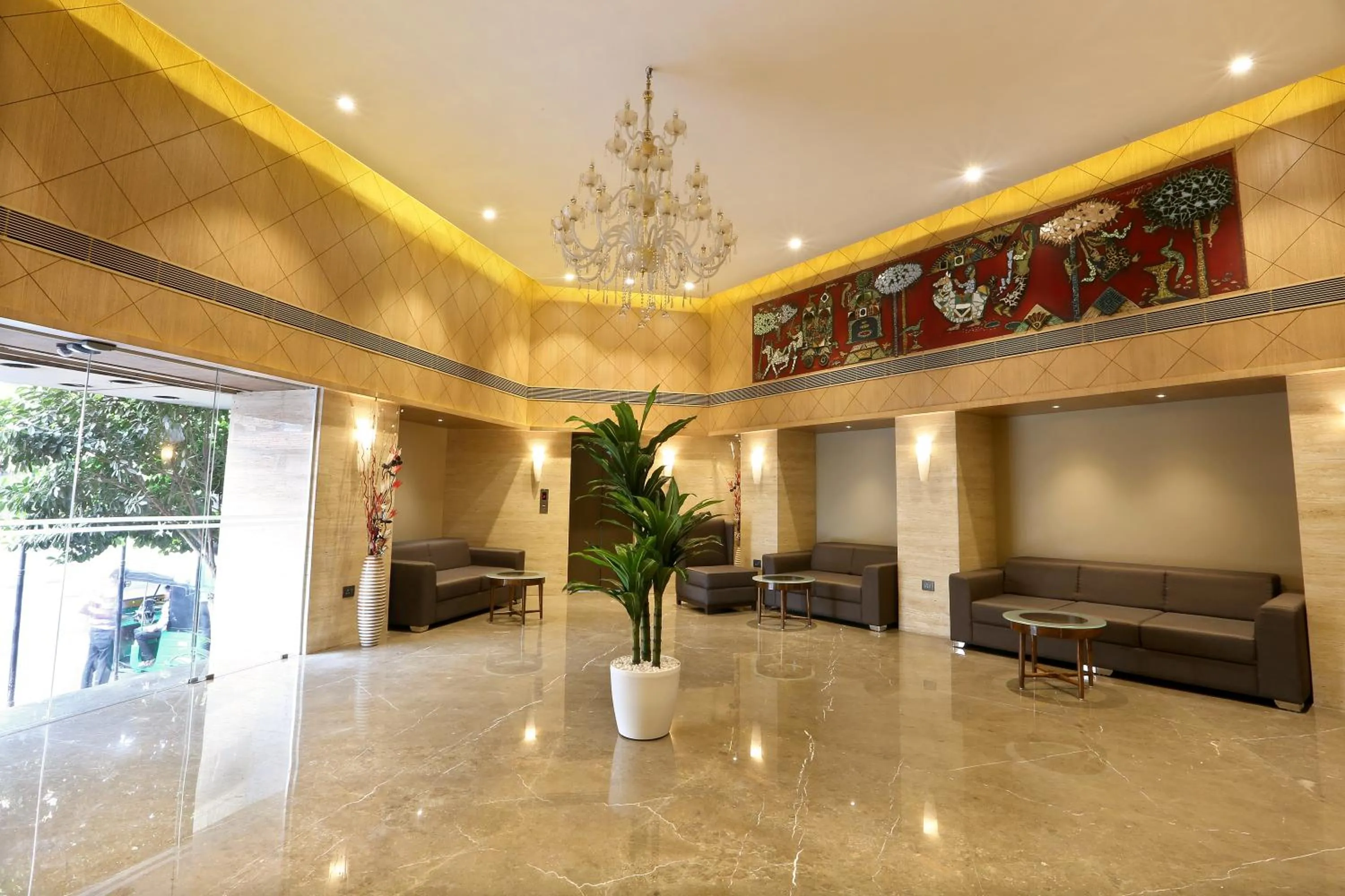 Lobby or reception in Central Beacon Hotel
