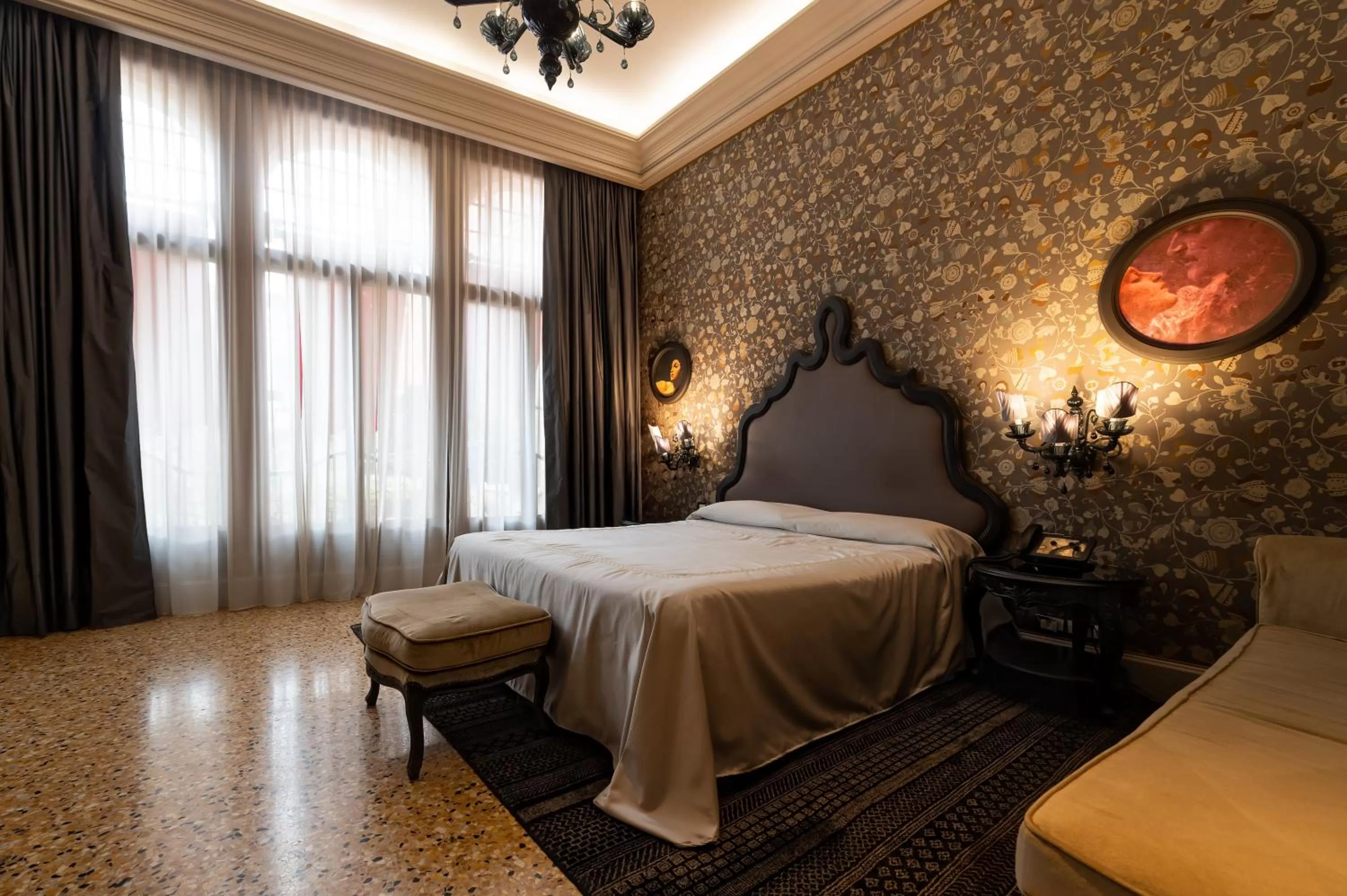 Bed in Hotel Palazzetto Madonna