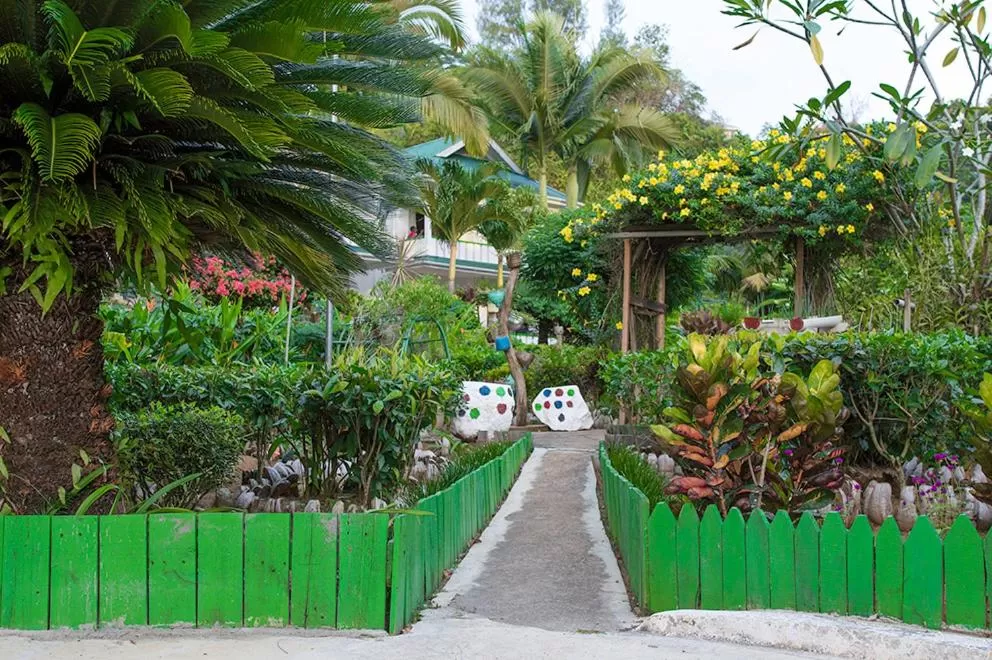 Garden in Evergreen Apartments