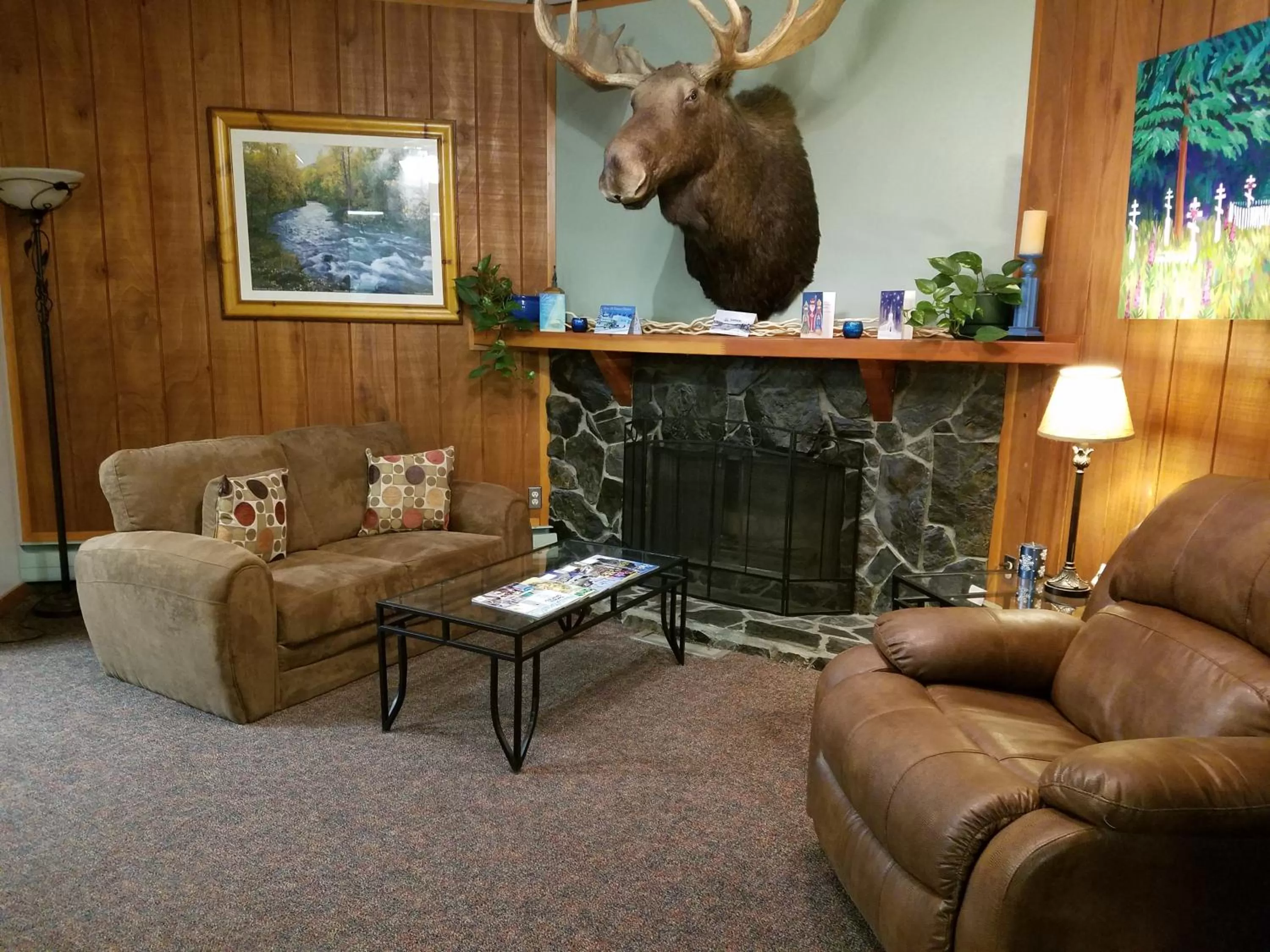 Lobby or reception in Soldotna Inn