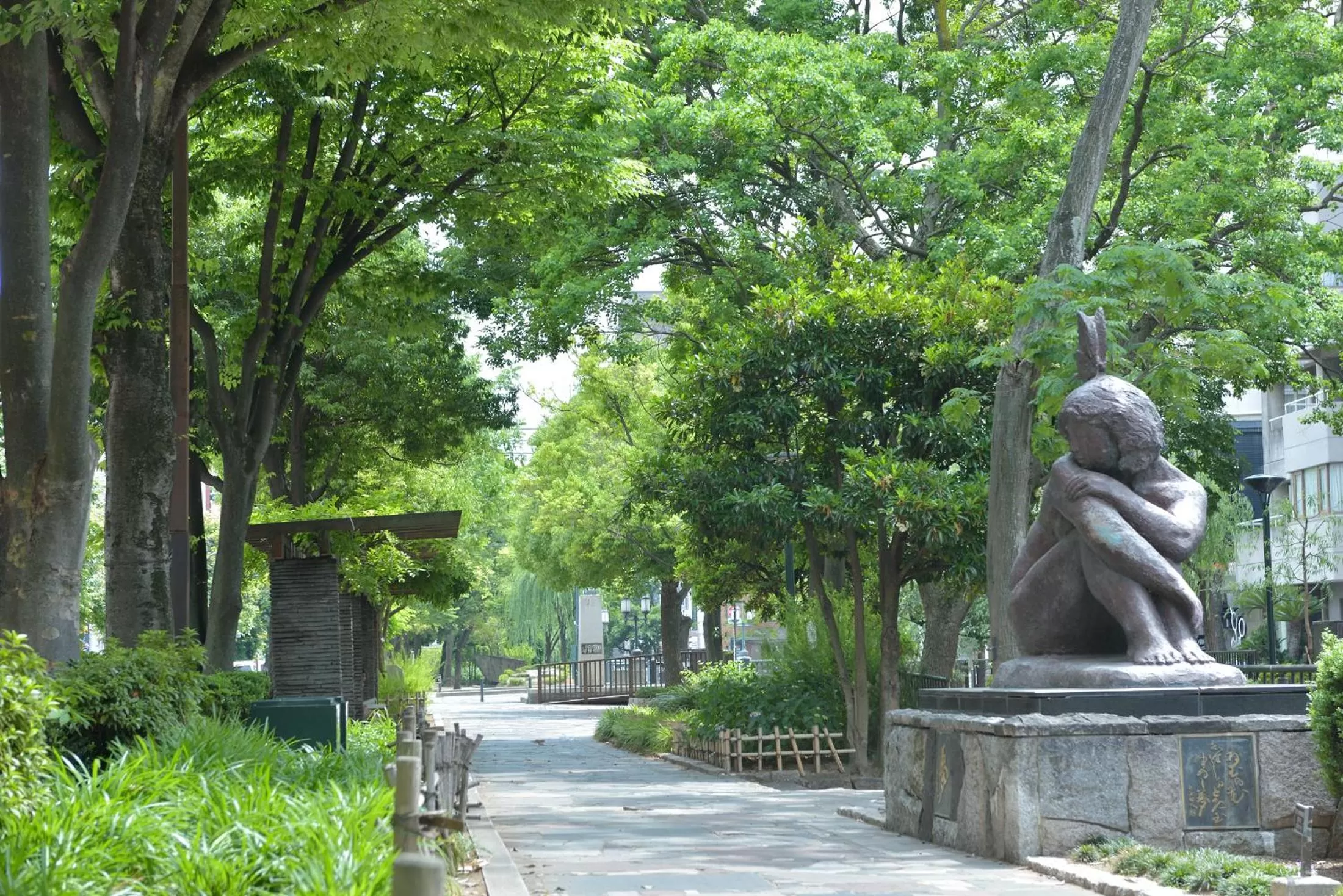 Natural landscape in Okayama Koraku Hotel