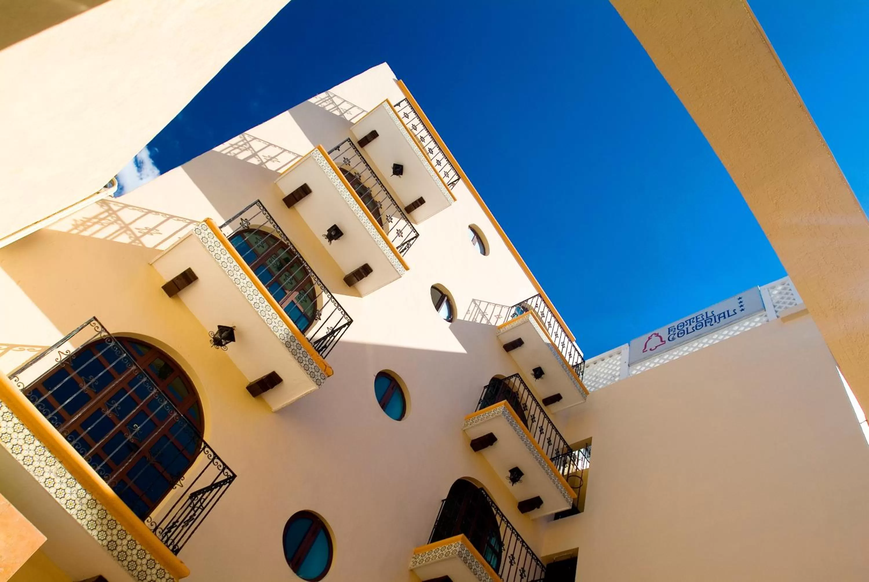 Property building in Hotel Colonial de Merida