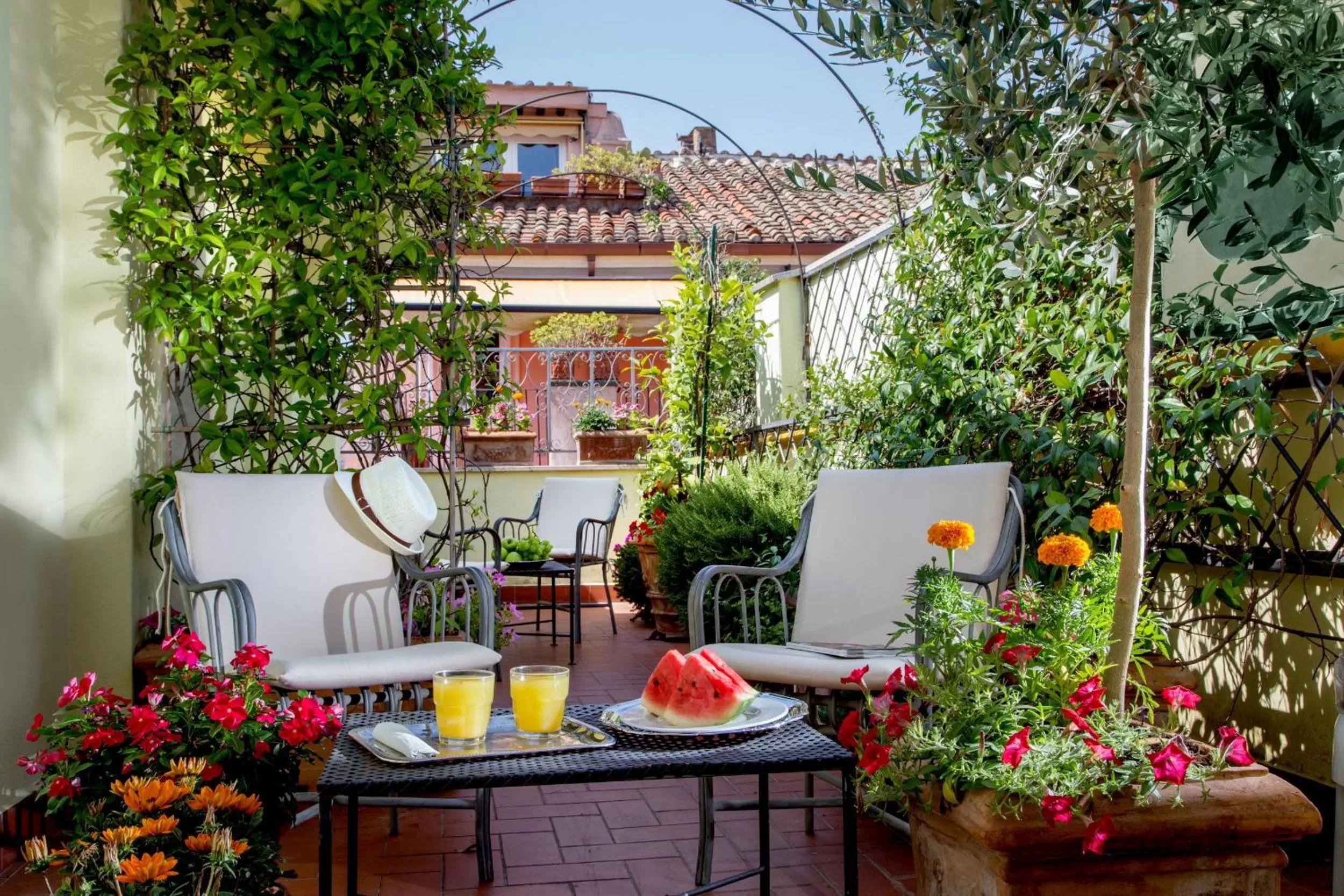 Balcony/Terrace in Hotel Centrale