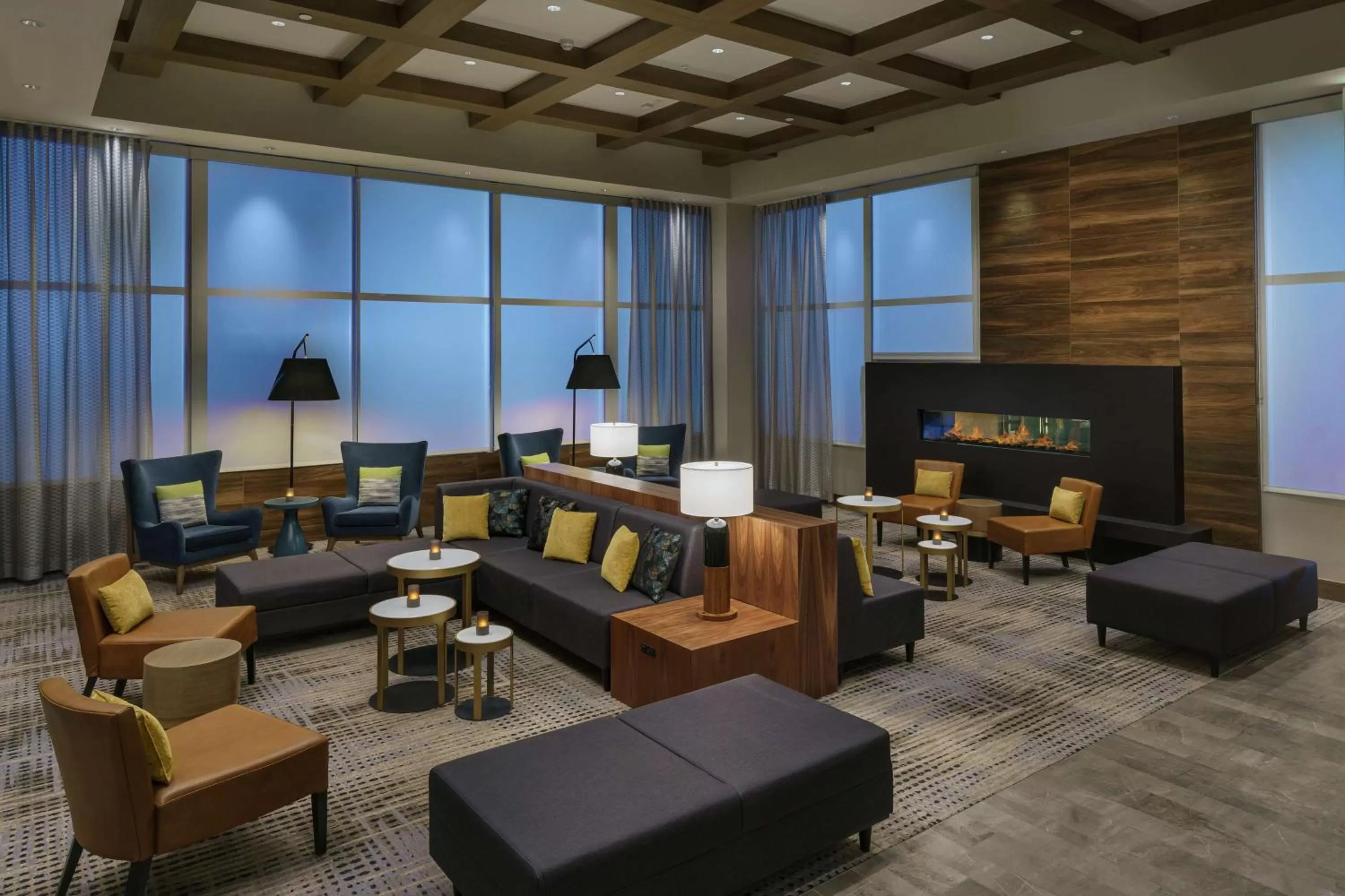 Lobby or reception in Hilton Garden Inn Sunnyvale