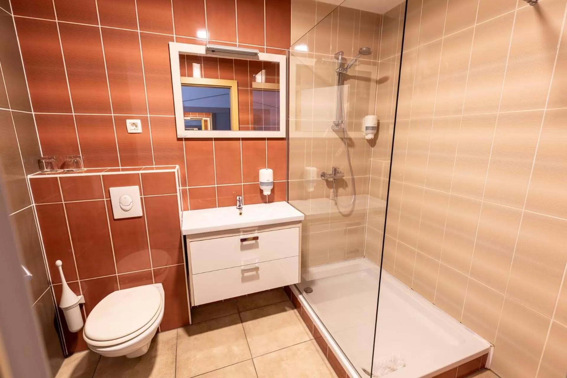 Bathroom in Hotel Dolenjc