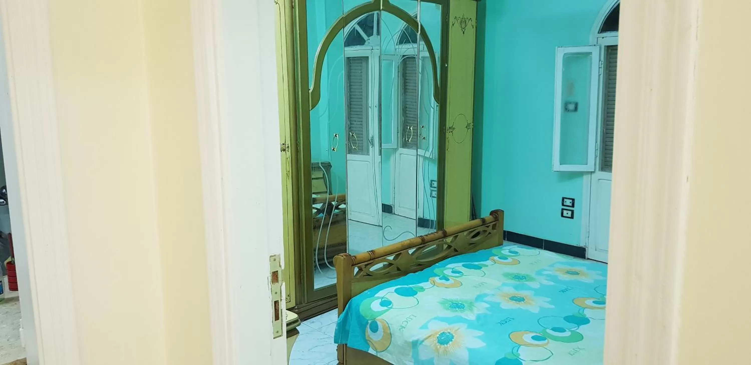 Bedroom, Bed in Taharka Nubian House