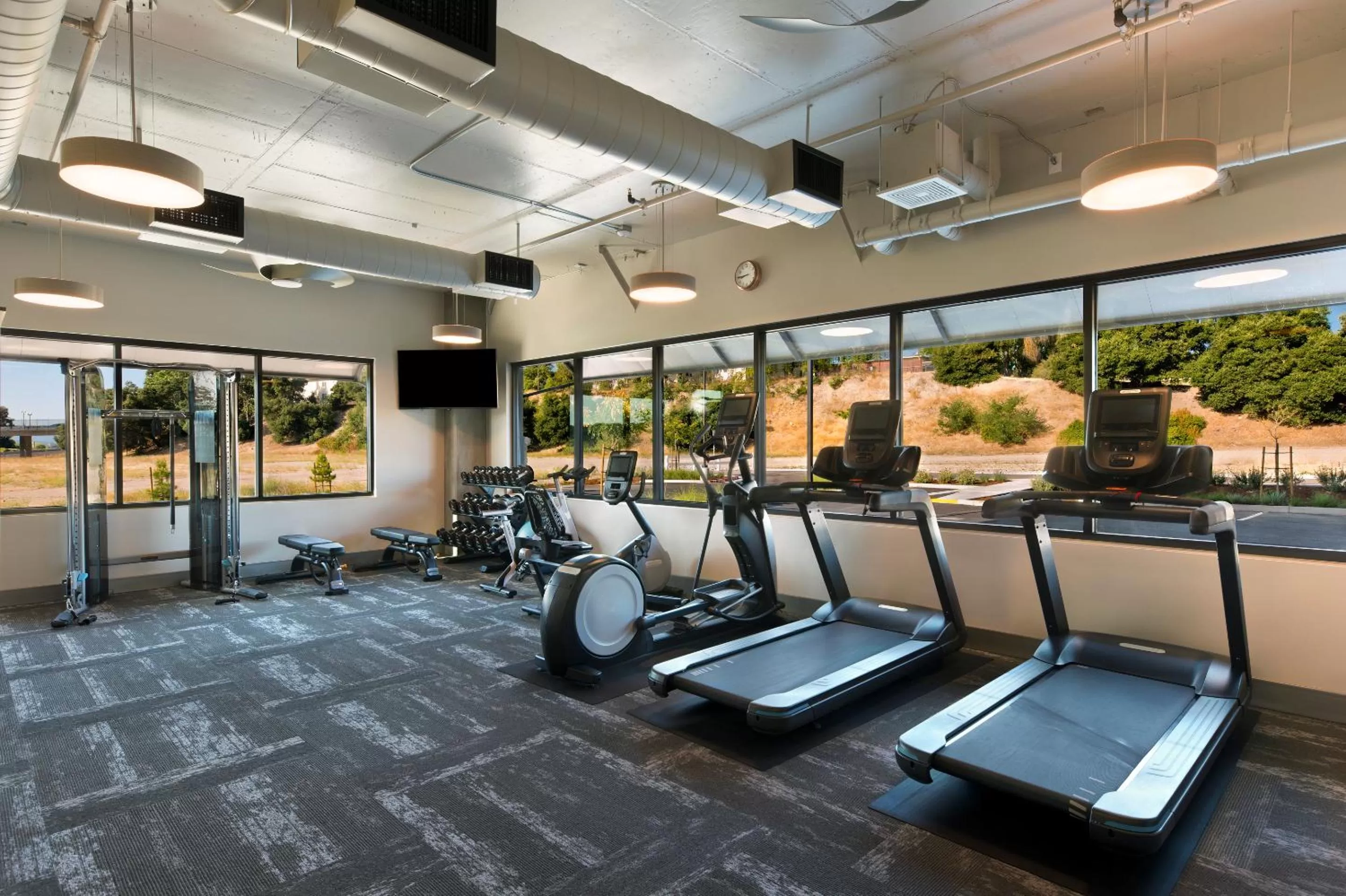 Fitness centre/facilities in Oxford Suites Paso Robles