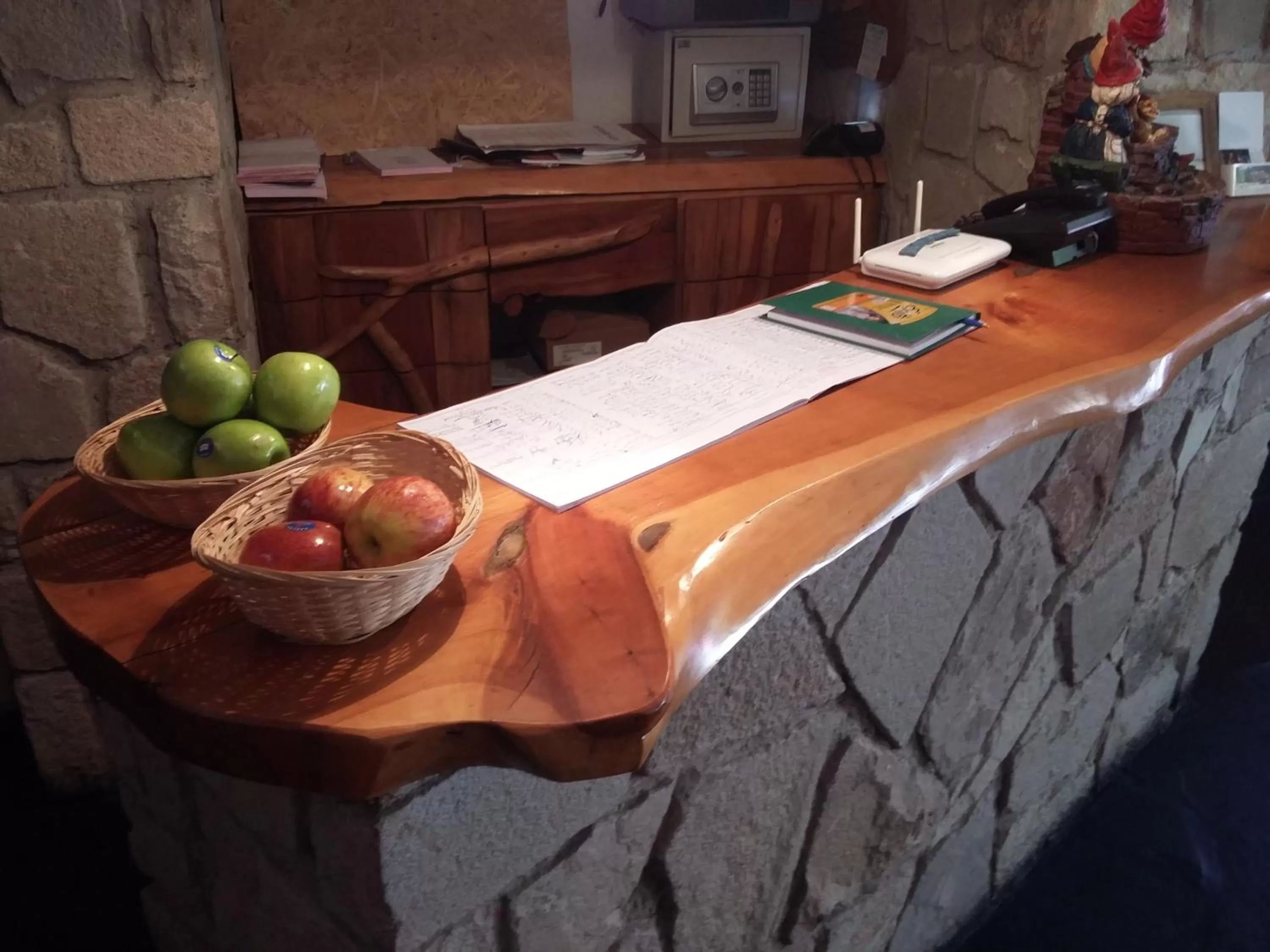 Facade/entrance in Hosteria Lekun Lekun