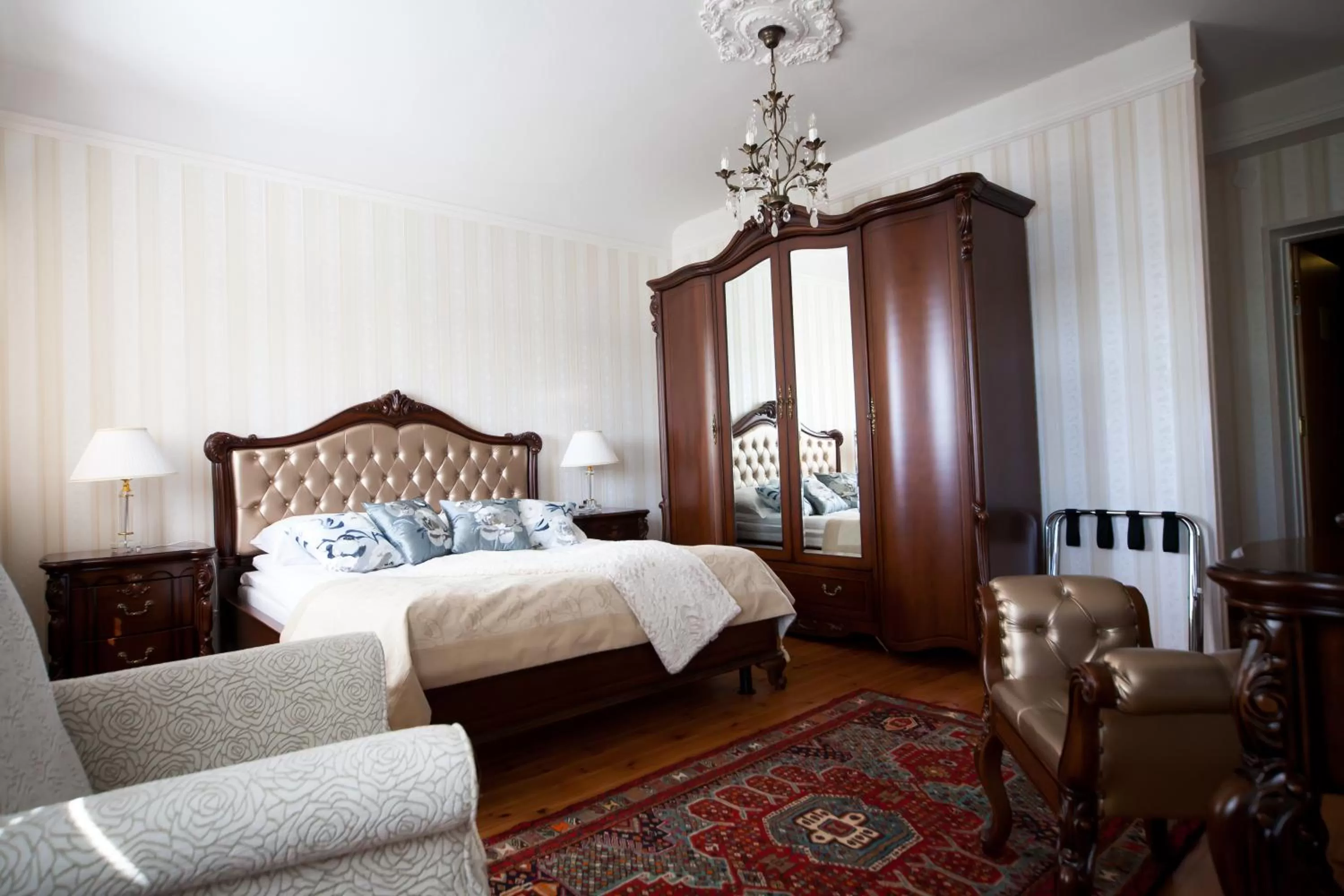 Bed in Hotel Hospitz