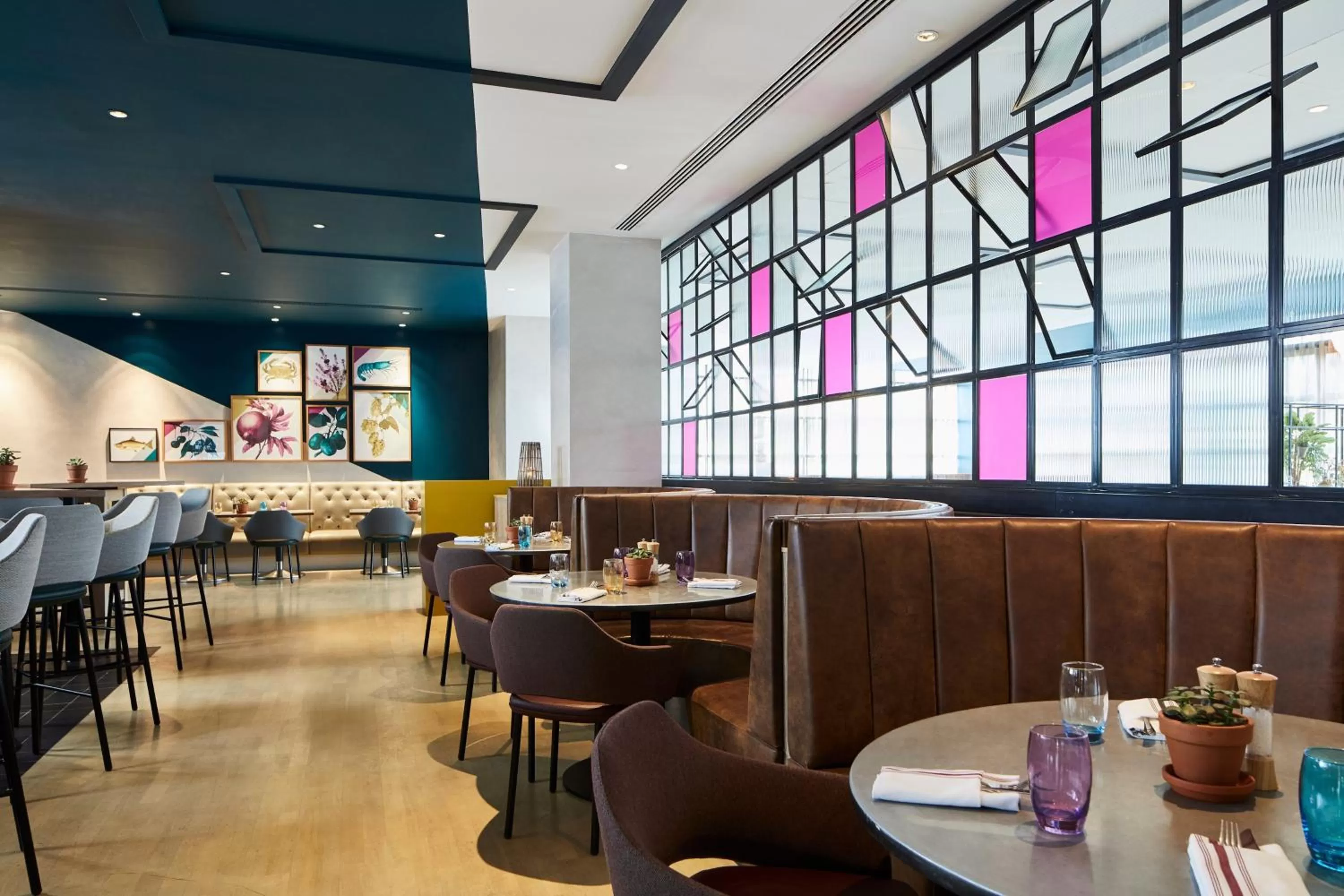 Lounge or bar in Leicester Marriott Hotel