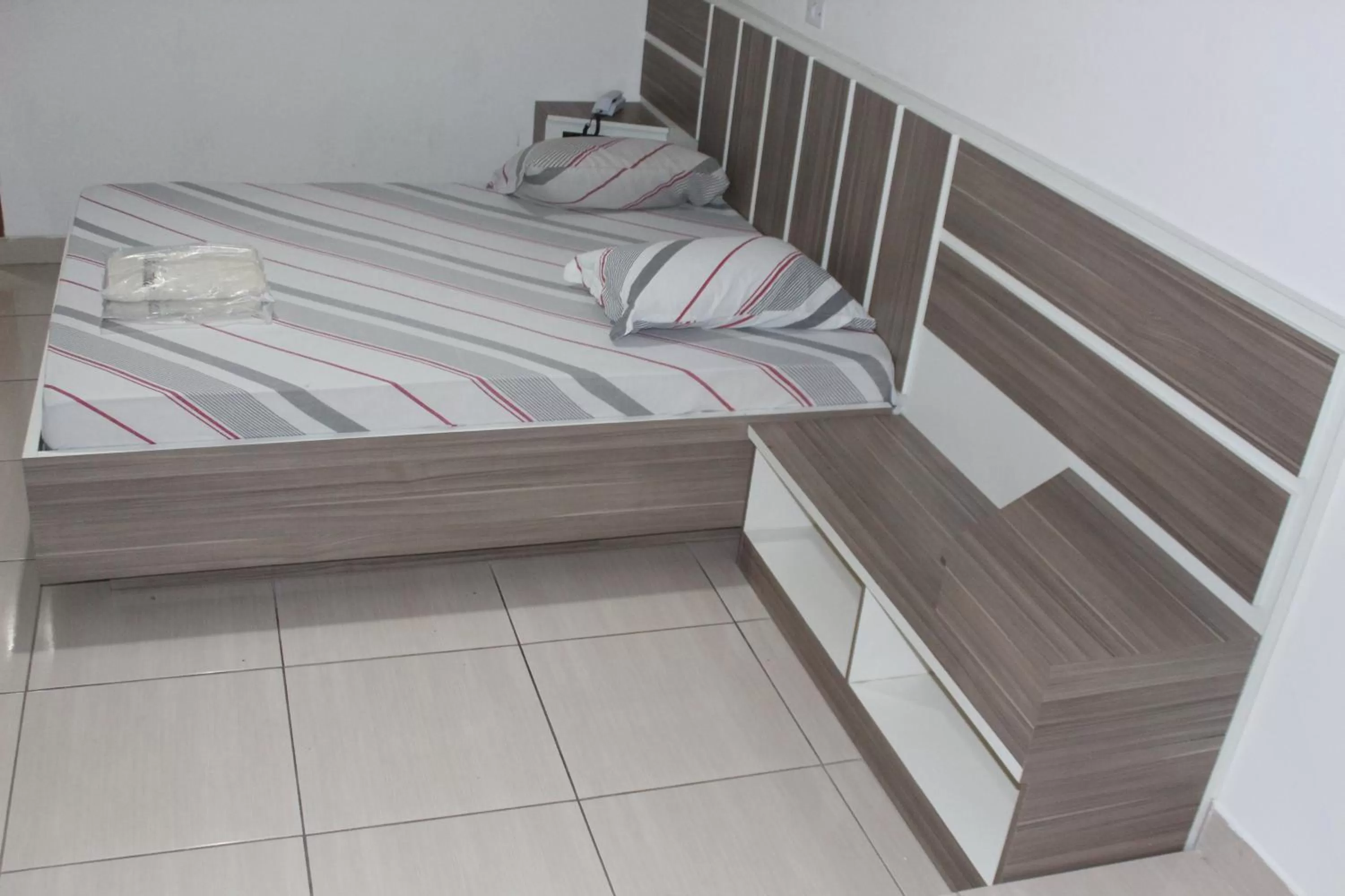 Bed in Hotel Cumbica Guarulhos