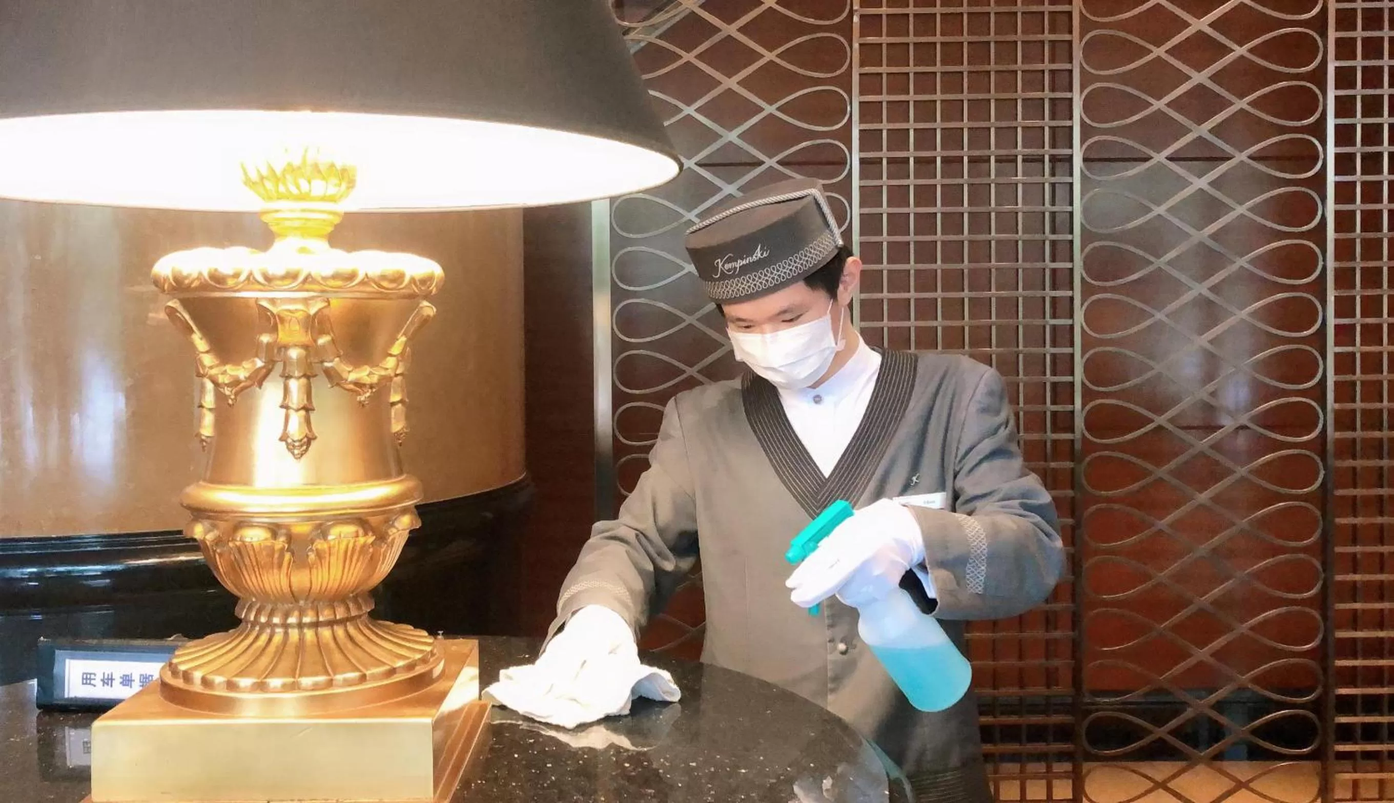 Staff in Kempinski Hotel Shenzhen