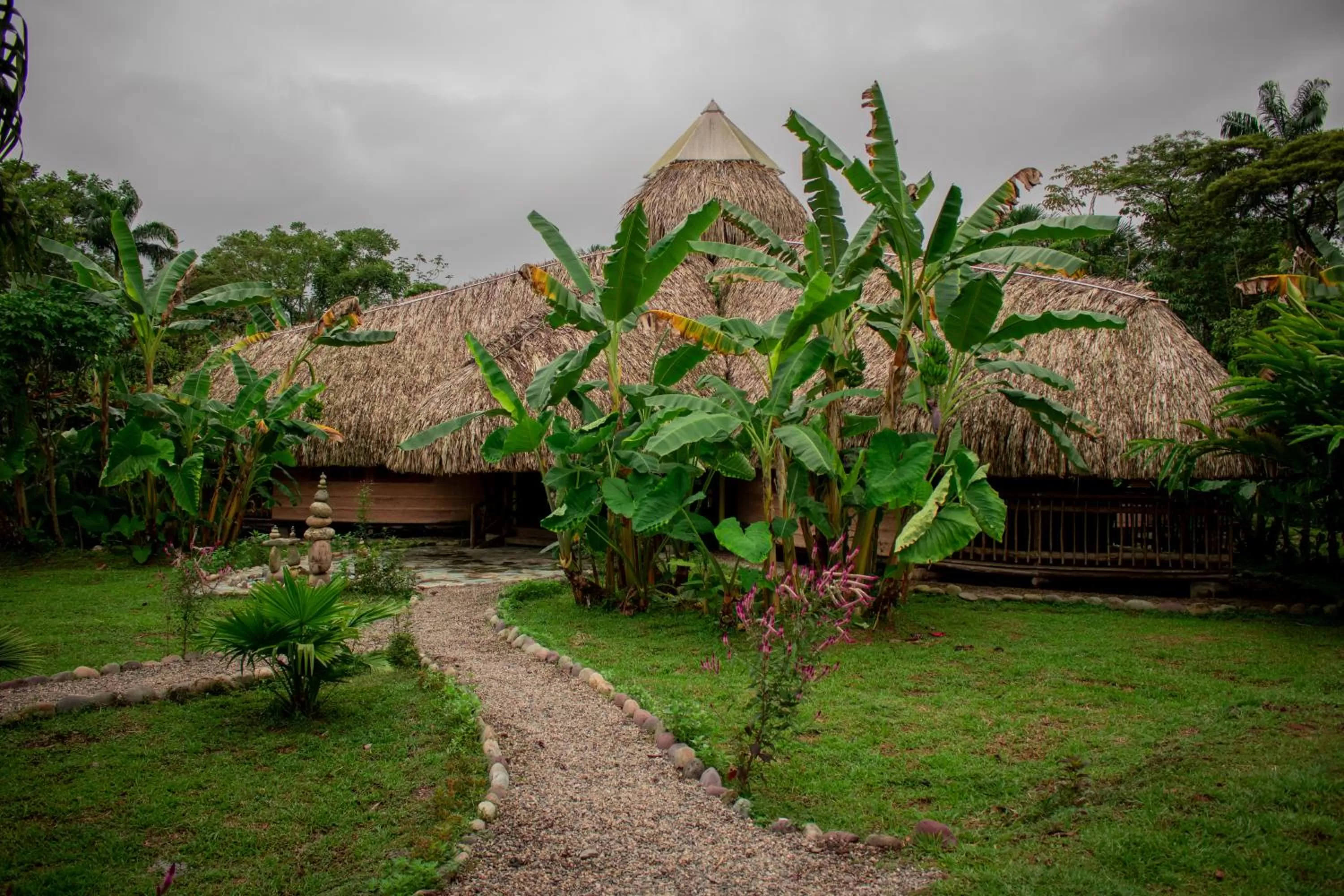 Garden in Ecolodge Cosmogénesis
