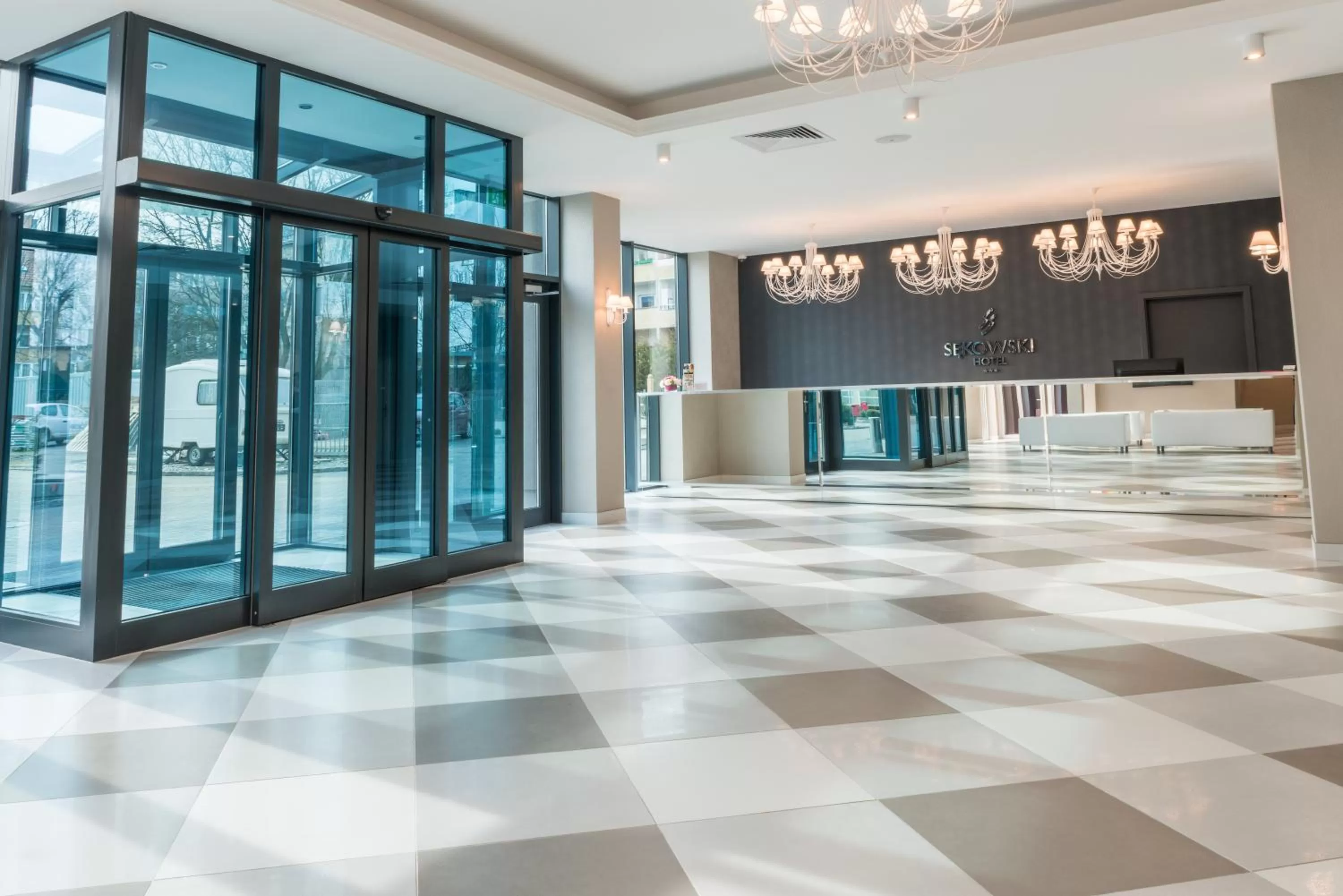 Lobby or reception, Lobby/Reception in Hotel Sękowski