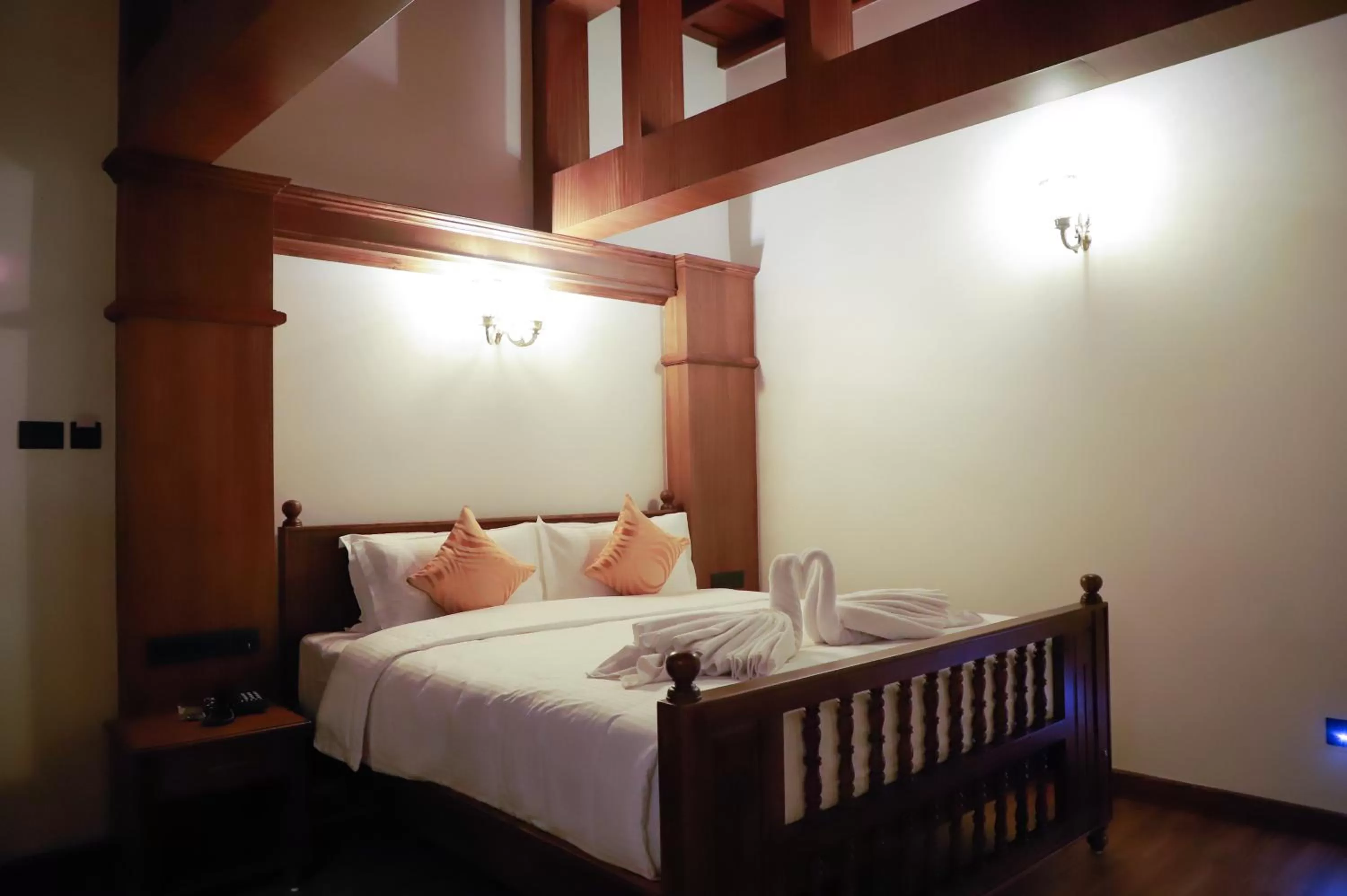 Bed in Surya Heritage Hotels