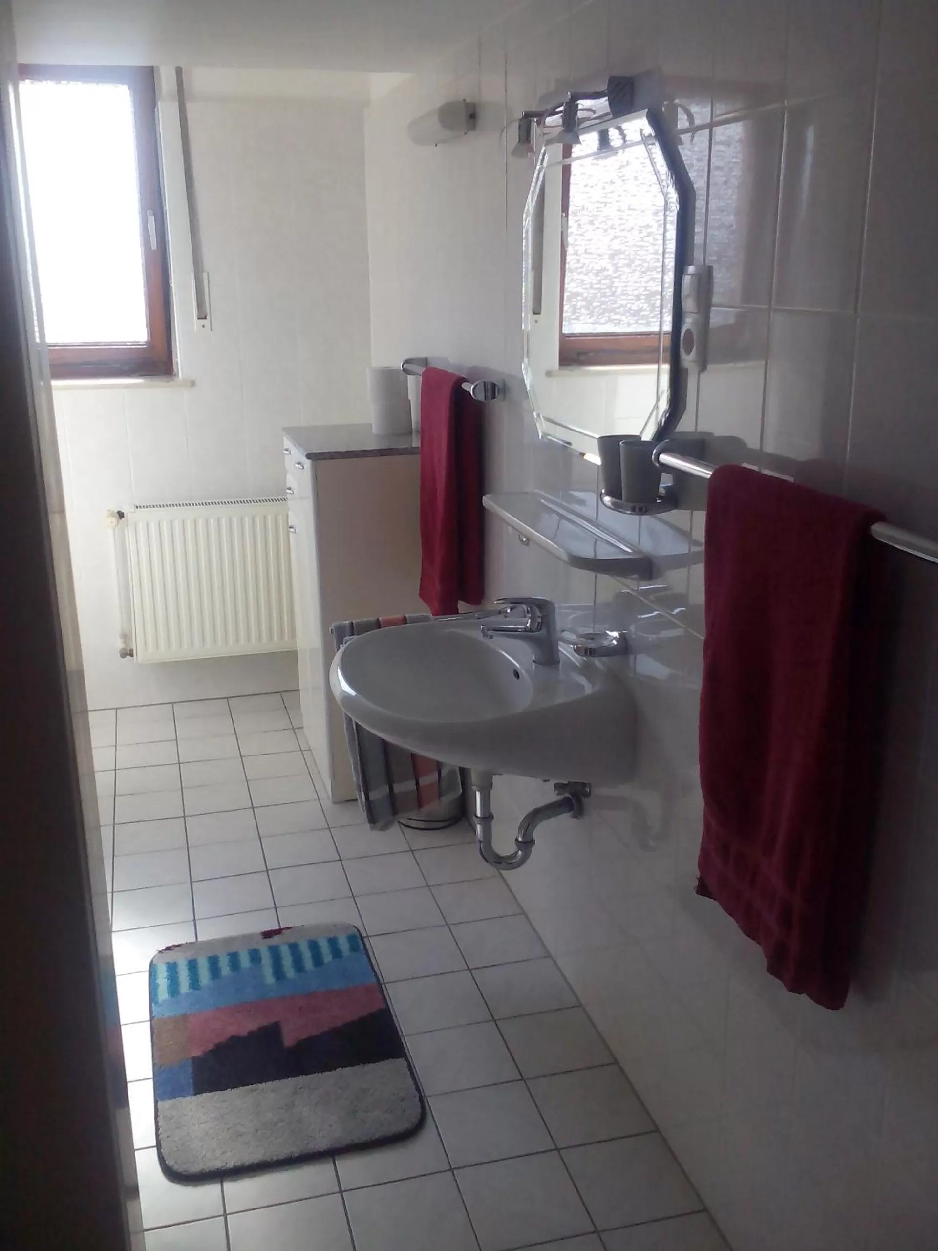 Bathroom, Dining Area in Landgasthof Schänzer