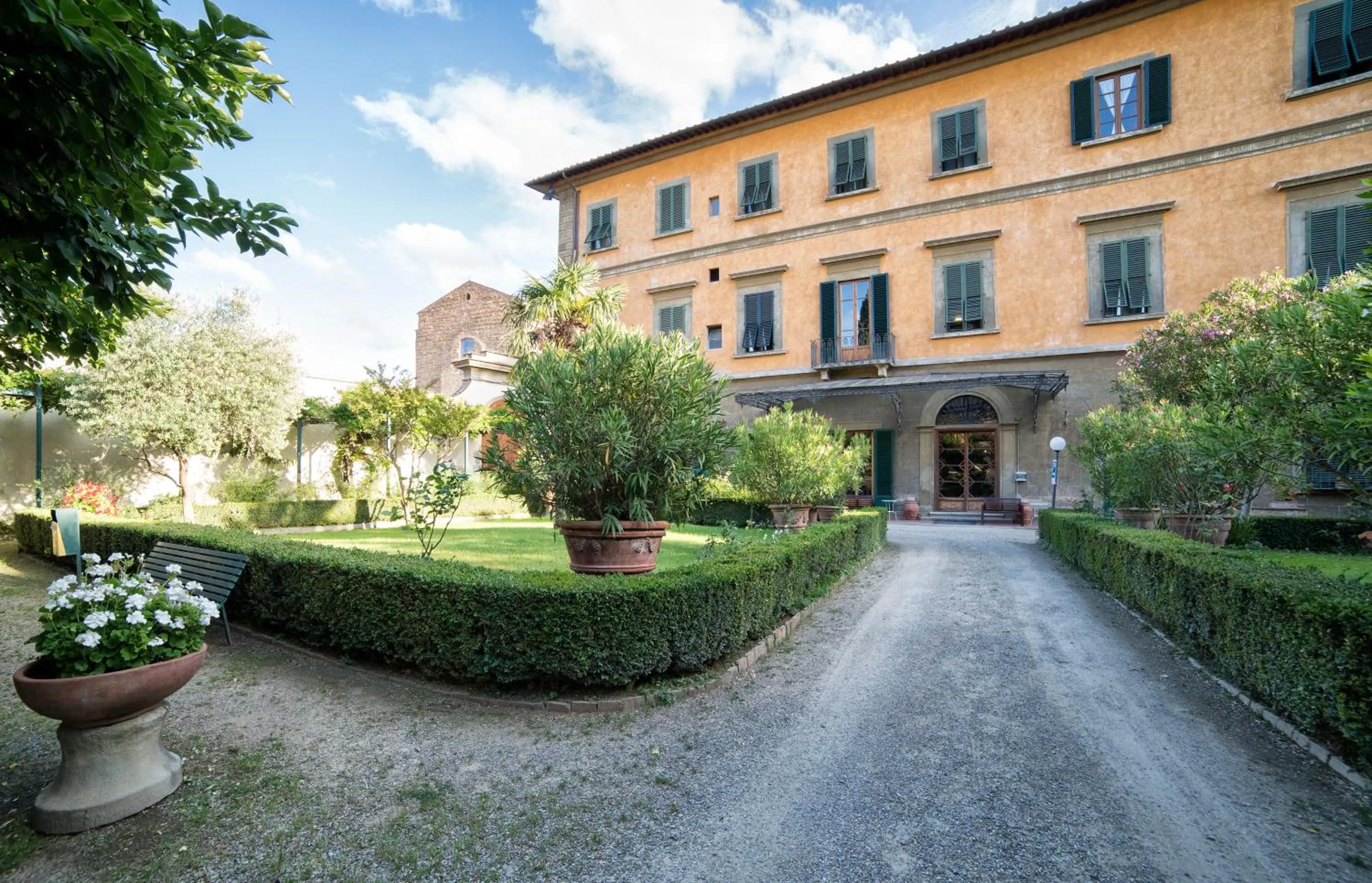 Garden view in Casa Santo Nome di Gesu