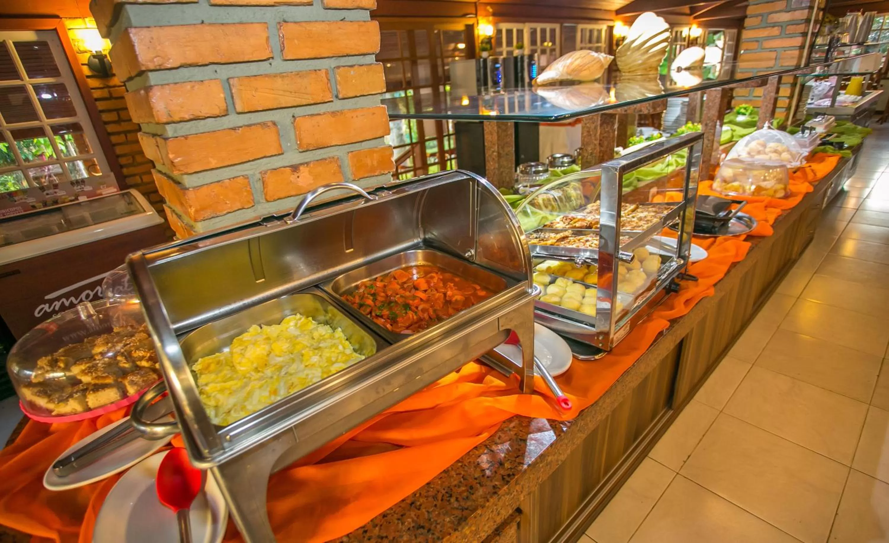 Buffet breakfast in Hotel São Sebastião da Praia