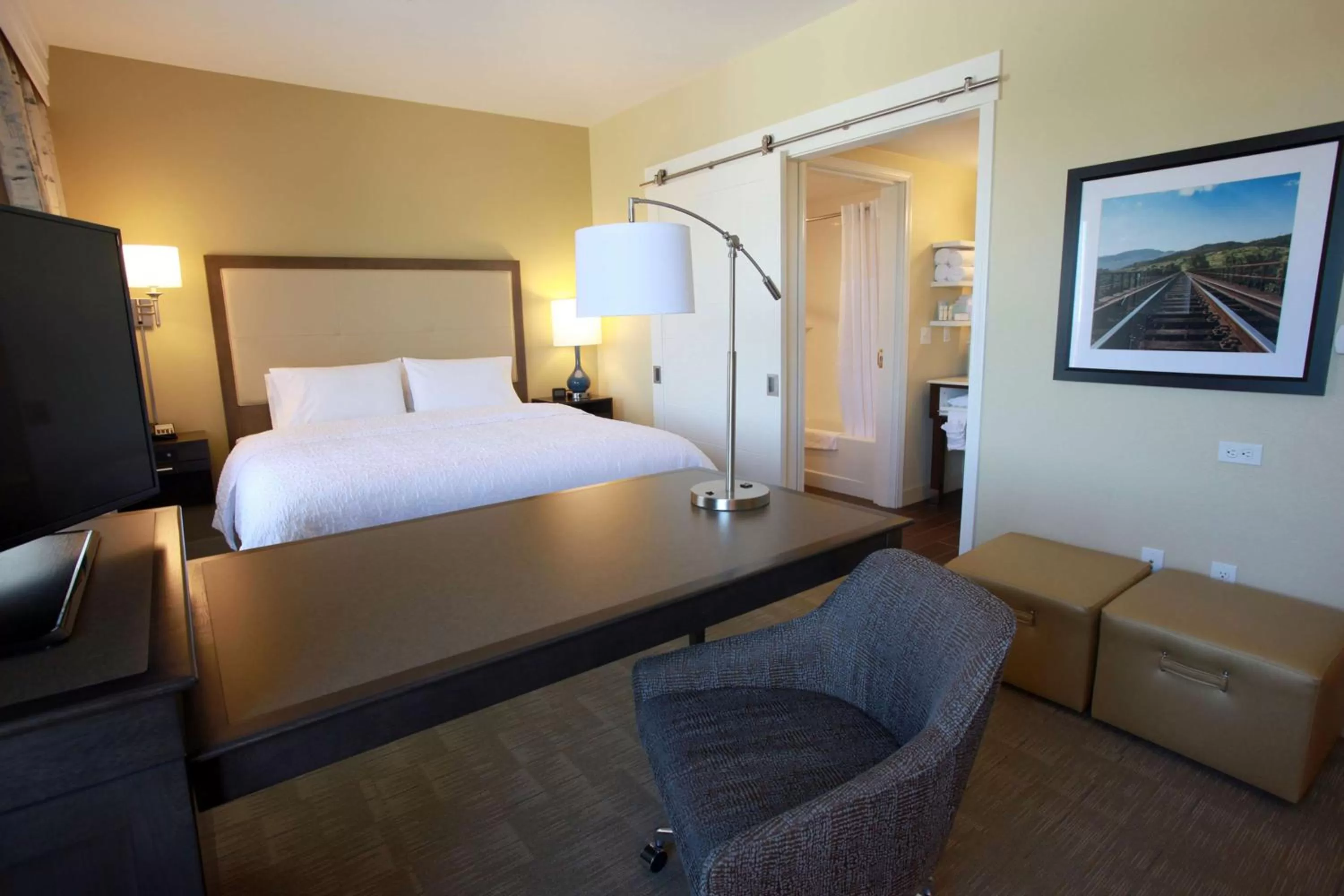 Bedroom, Bed in Hampton Inn & Suites Nampa at the Idaho Center