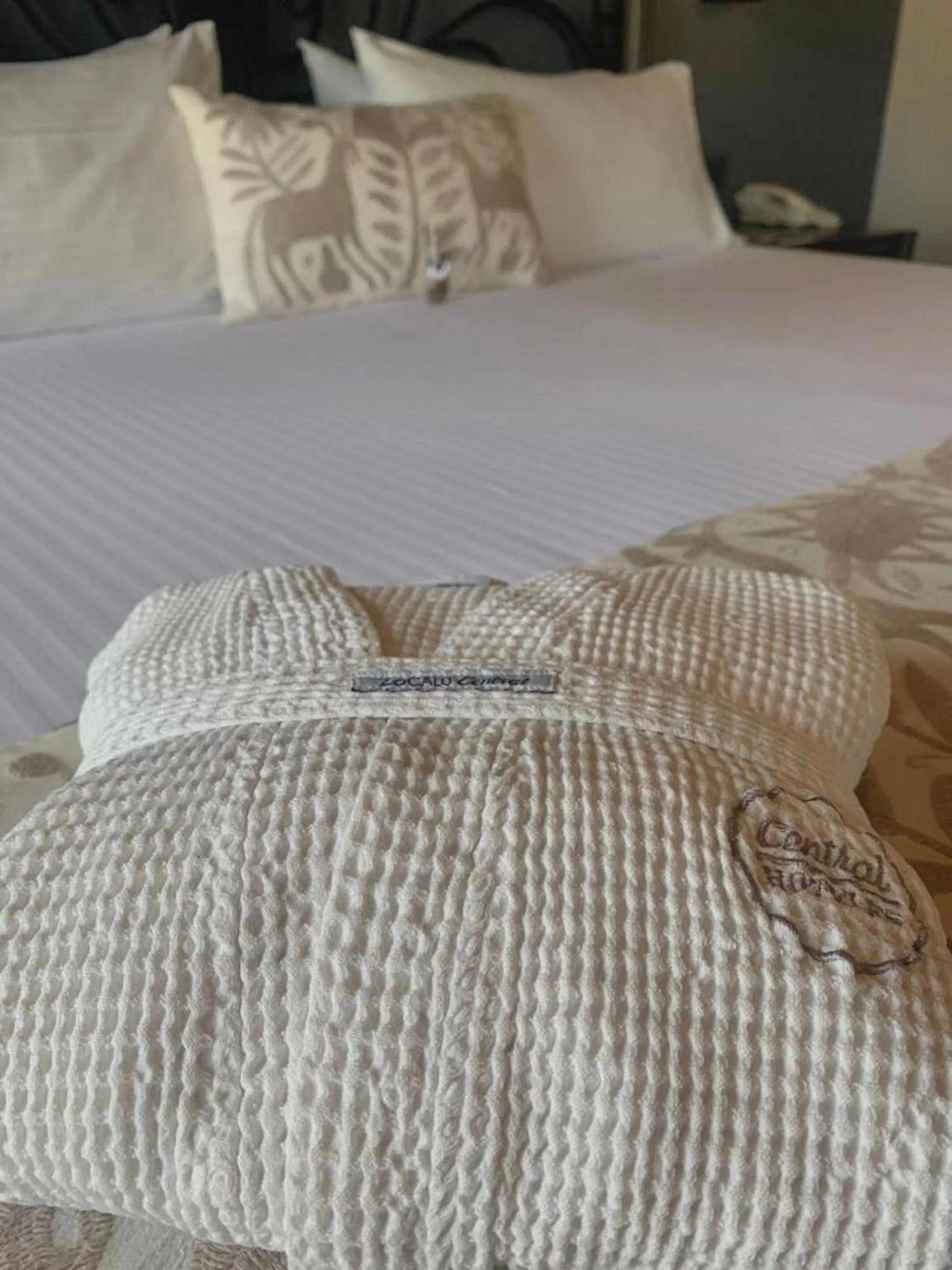 Bathroom, Bed in Zocalo Central & Rooftop Mexico City