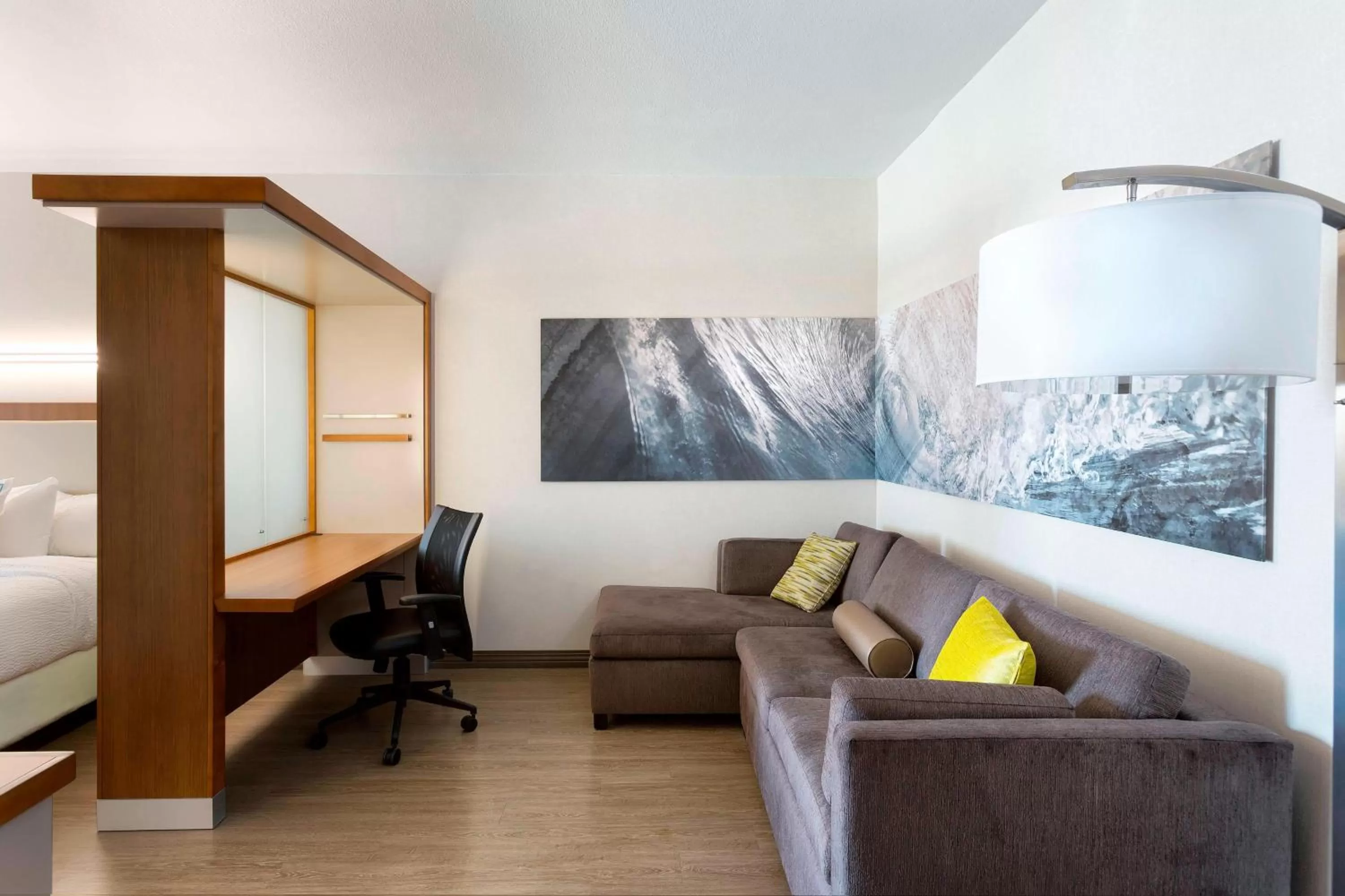 King Studio with Sofa Bed - Hearing Accessible in SpringHill Suites Orange Beach at The Wharf