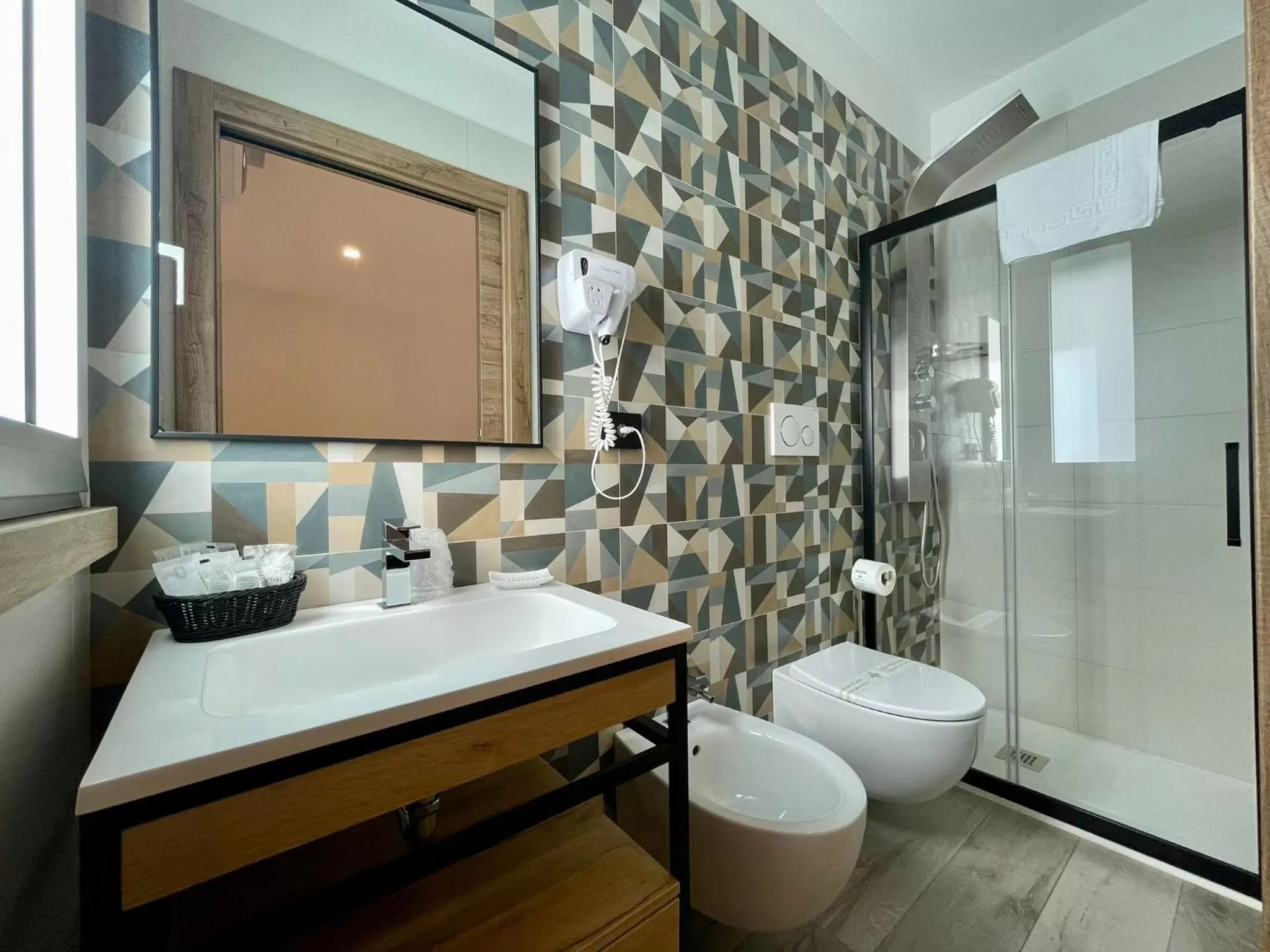 Bathroom in Bari Airport B&B