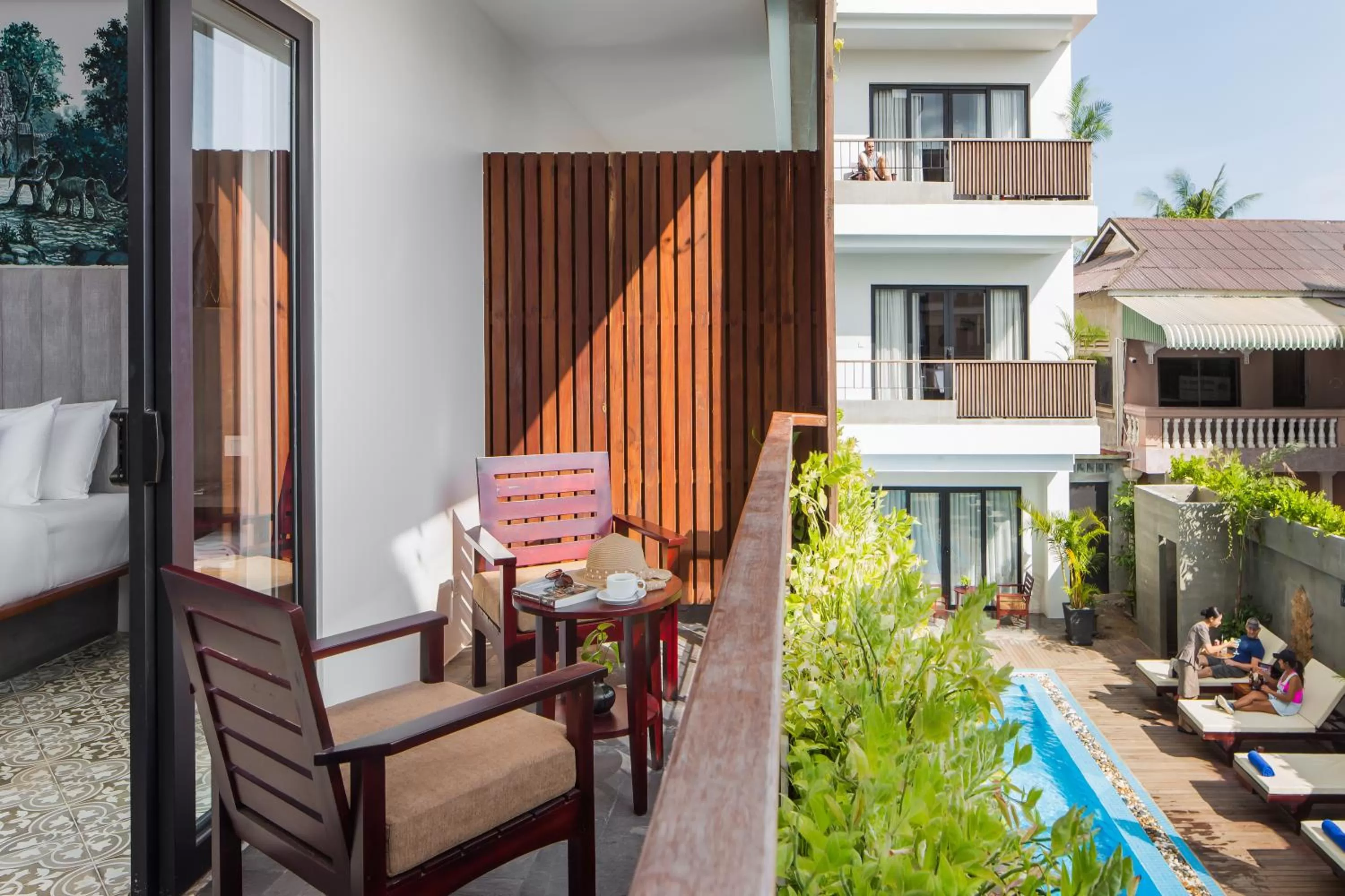 Balcony/Terrace in Siem Reap Palace Hotel & Spa