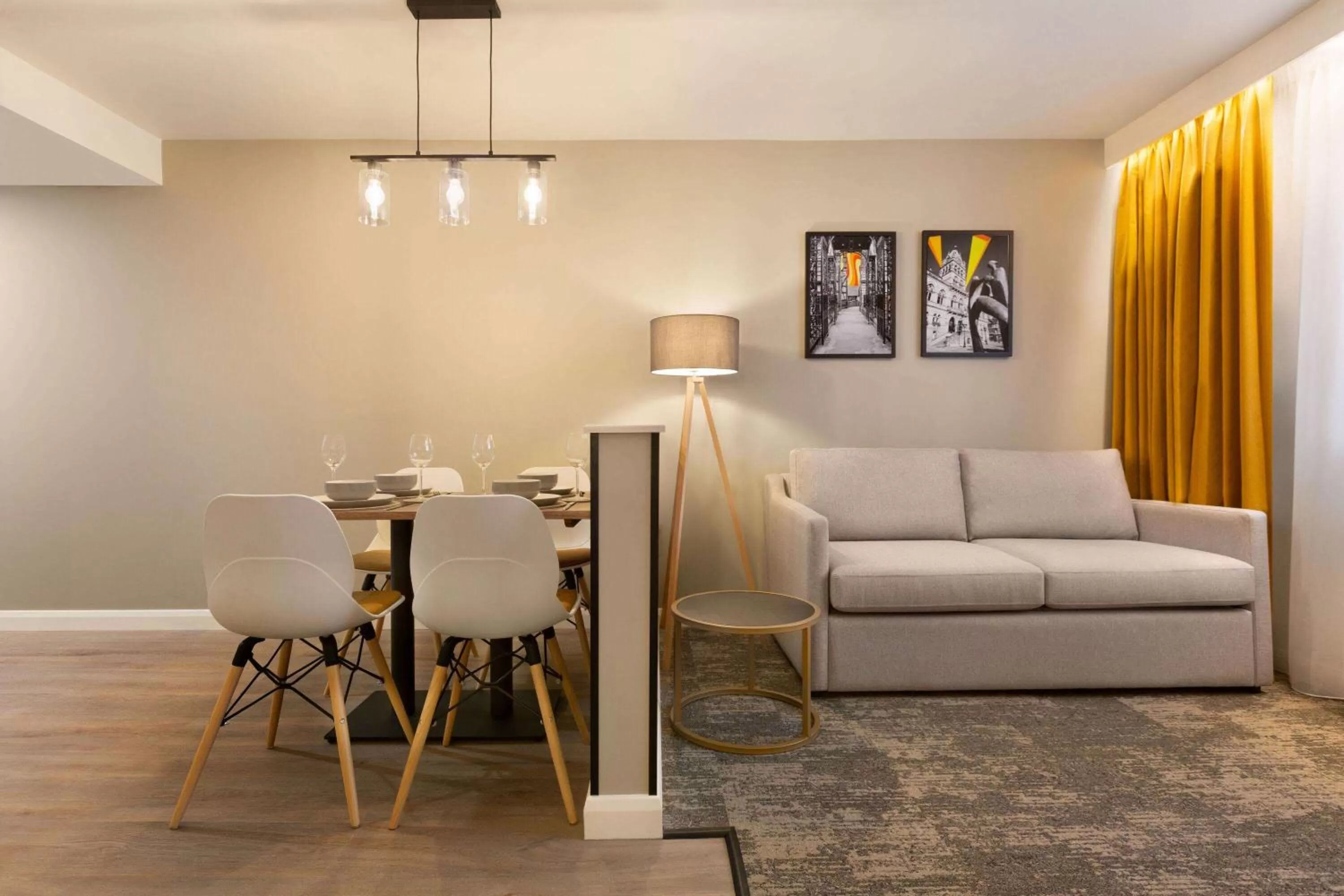 Living room in Super 8 by Wyndham Chester East