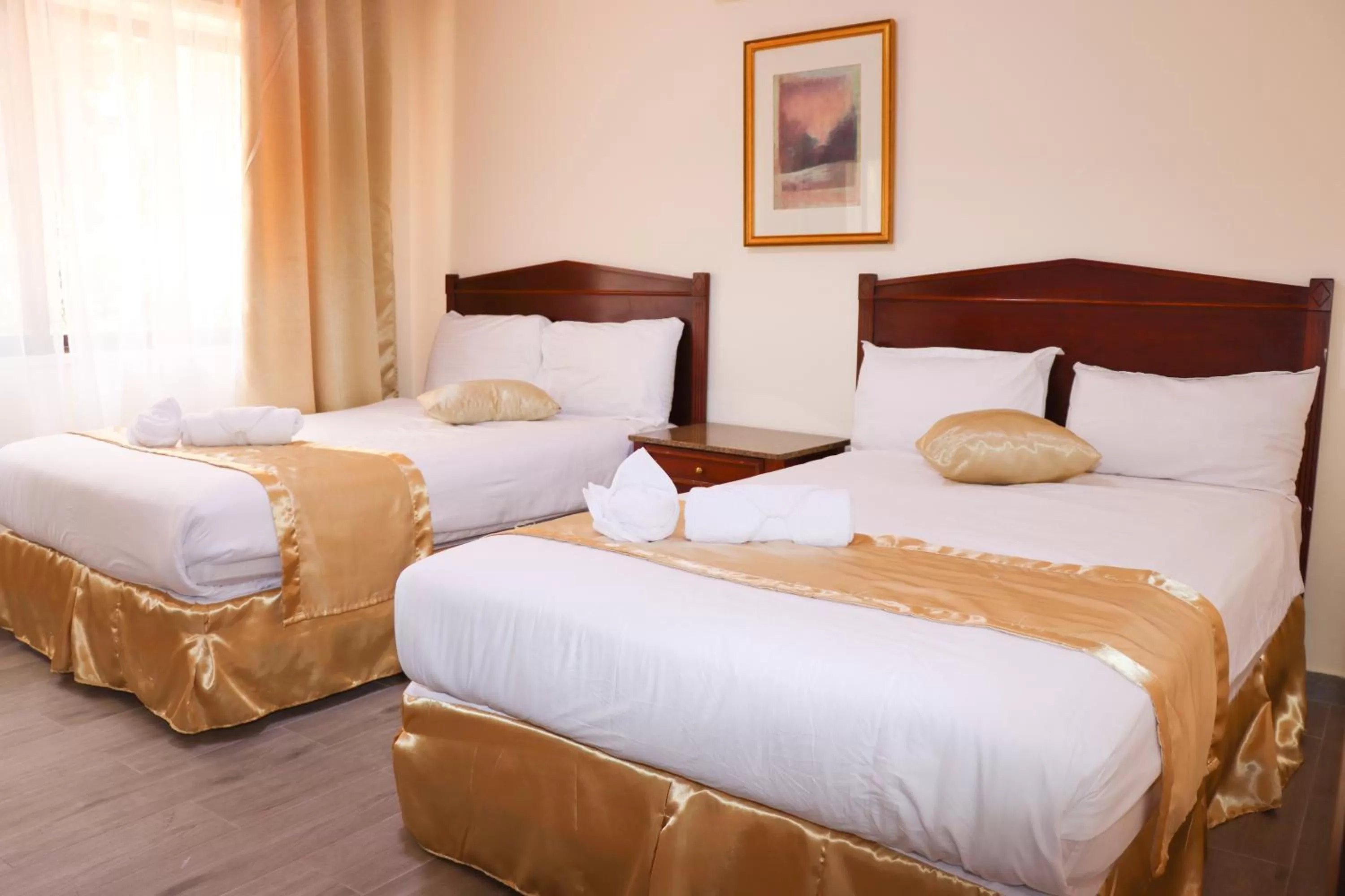 Bed in Al Jamal Suites