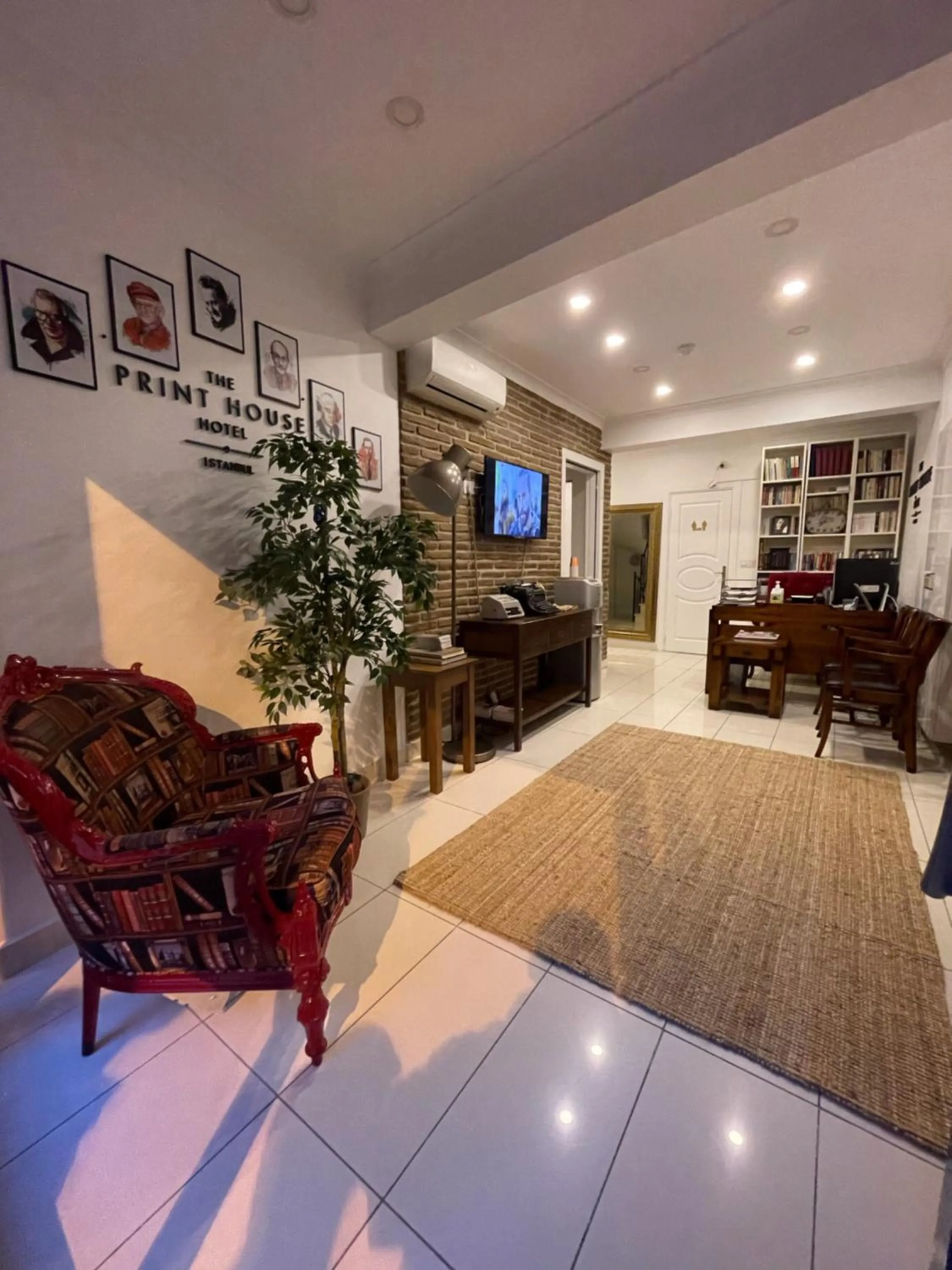 Lobby or reception in The Print House Hotel