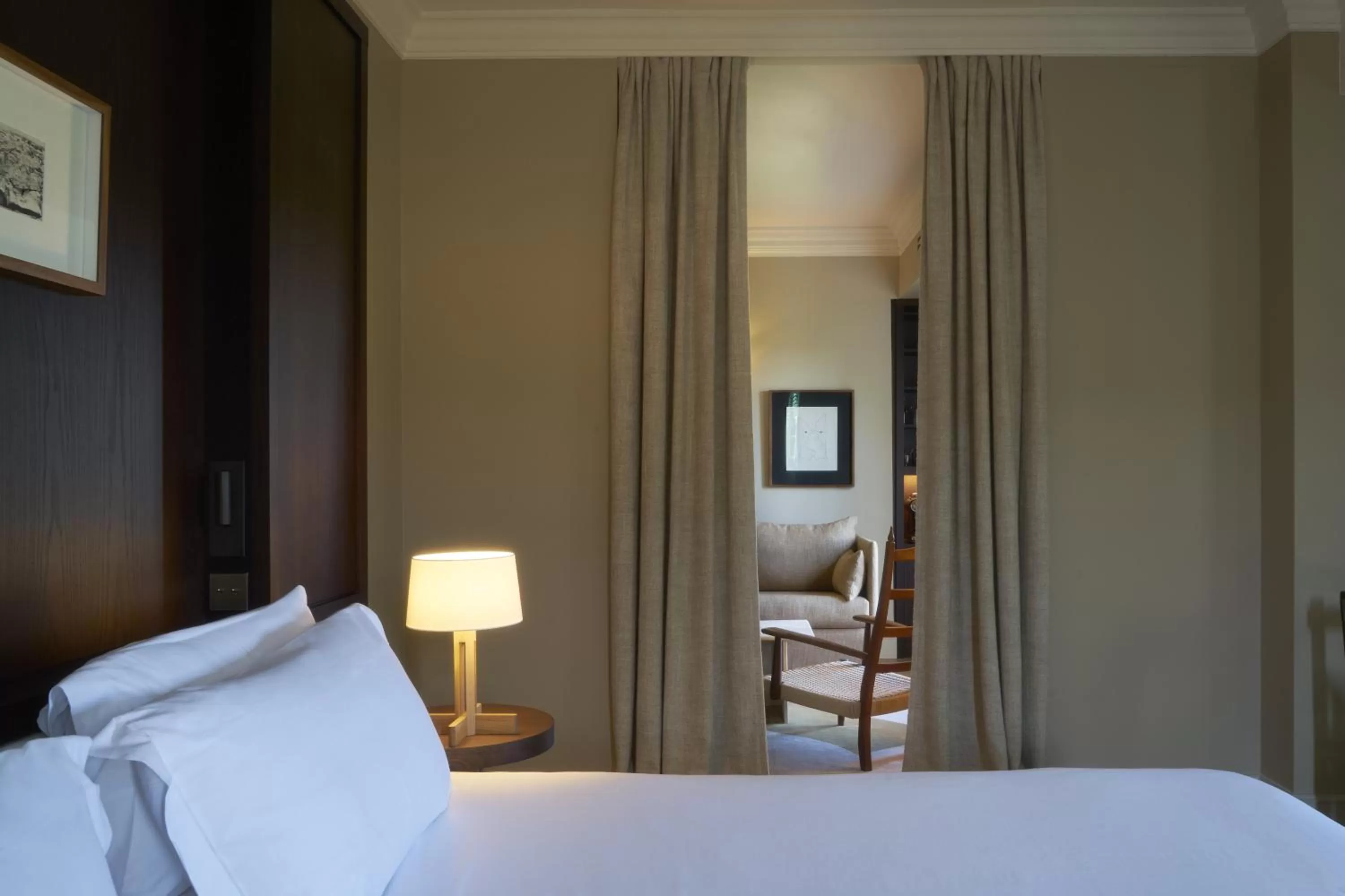 Bed in Les Sources de Caudalie