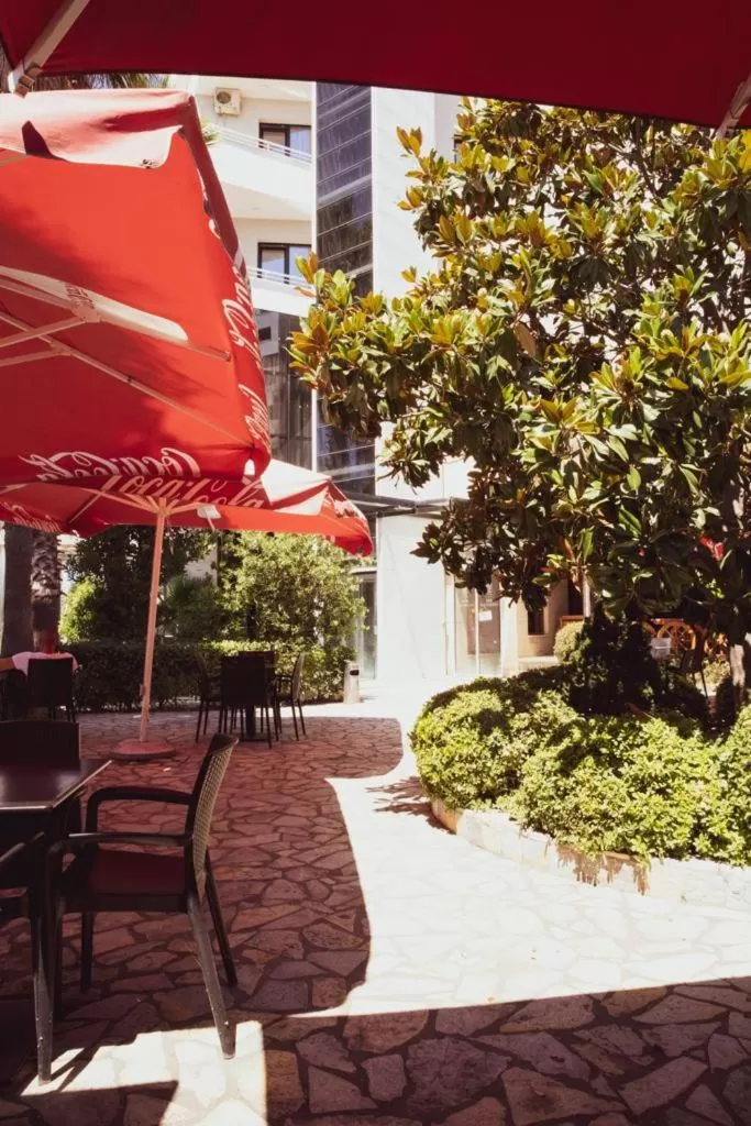 Garden view in Hotel Continental